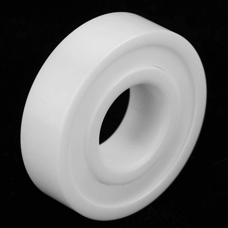 Zirconia Ceramic Bearings Double Seals Wear Resistant High Temperature Resistant
