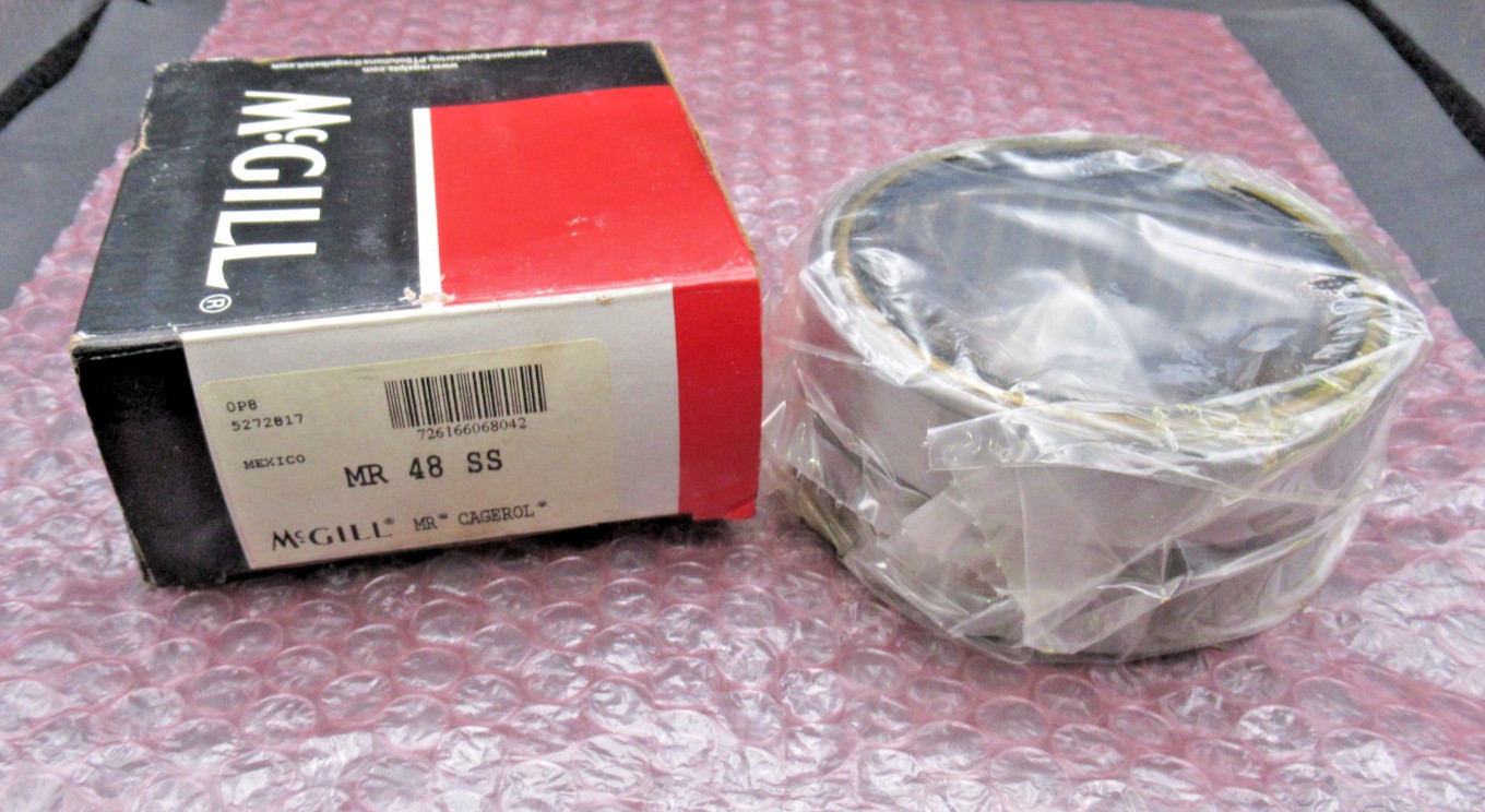McGill MR48SS Needle Bearing MR-48-SS 3×3-3/4×1-3/4″ *BRAND NEW*