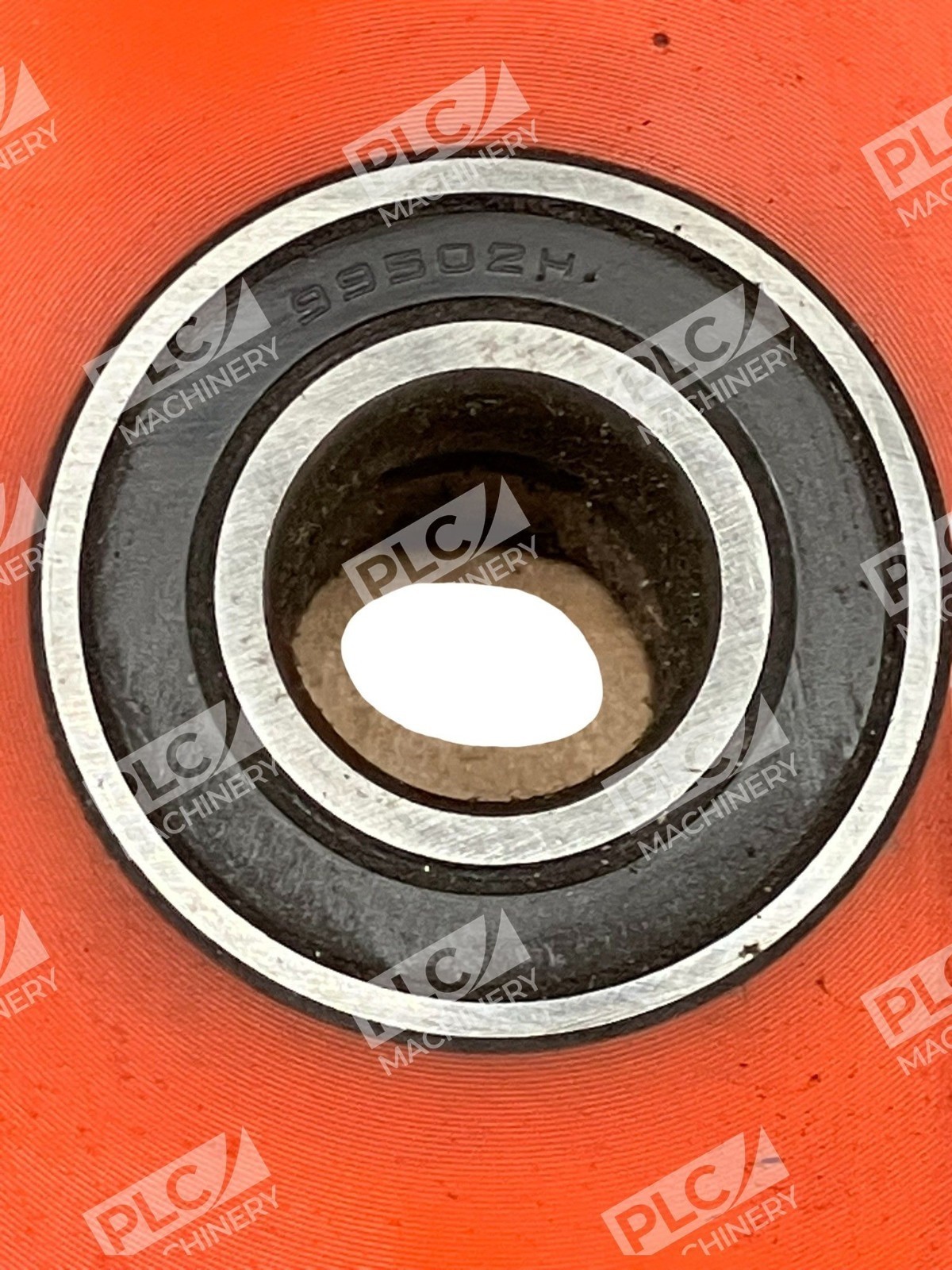 Orange PU Guide Roller Pulley w/ Ball Bearing Conveyor Idler Wheel 99502H