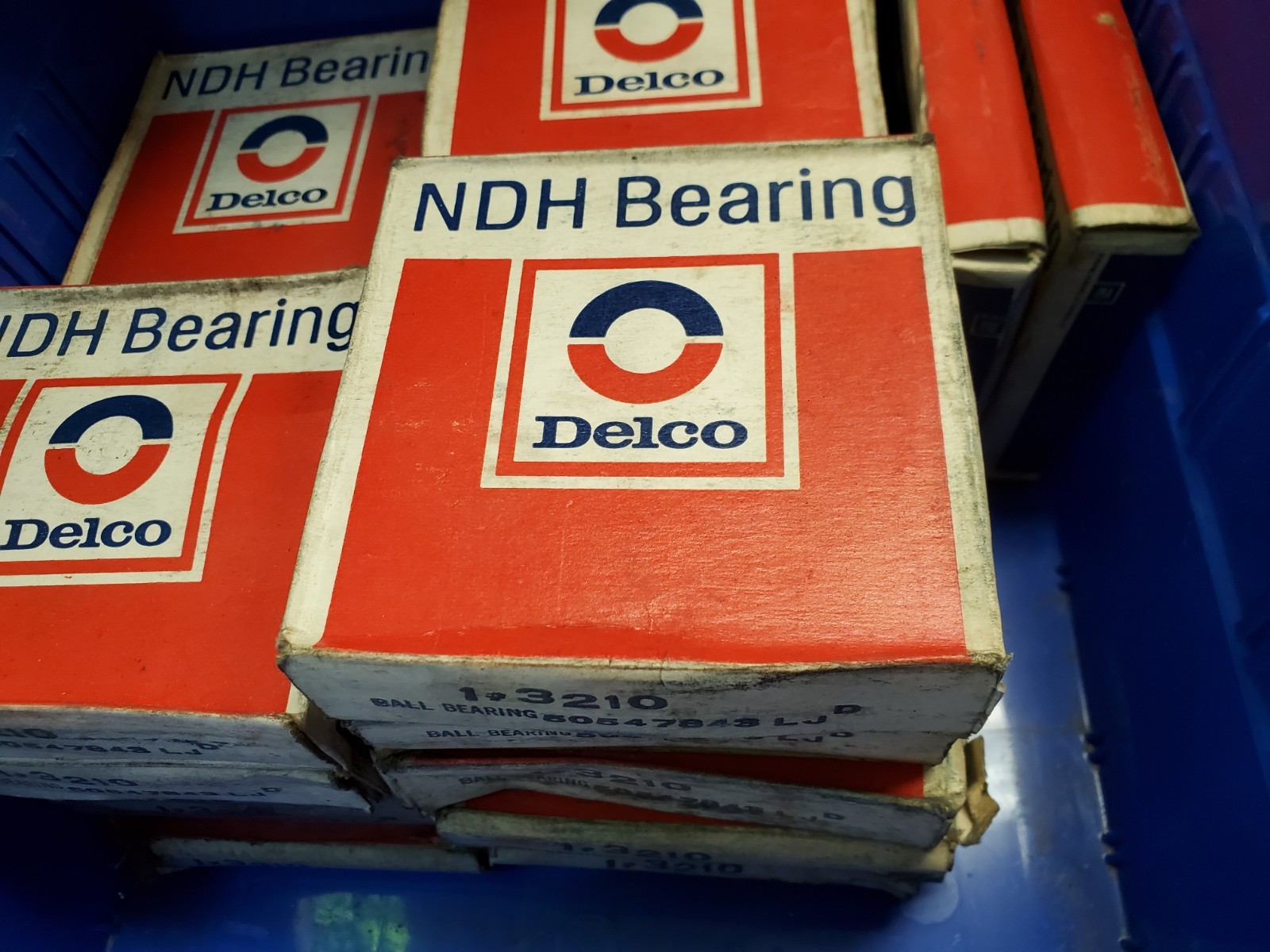 1 ea. NDH Delco 3210 Ball Bearing USA