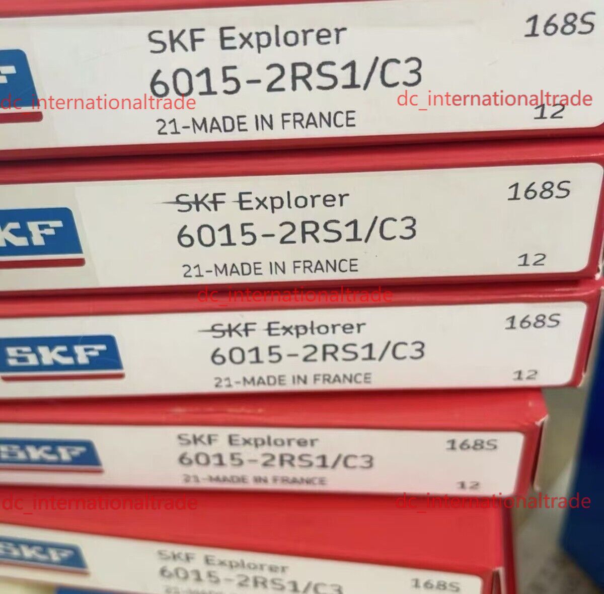 NEW SKF 6015-2RS1/C3 single row deep groove ball bearing 1PCS #NN