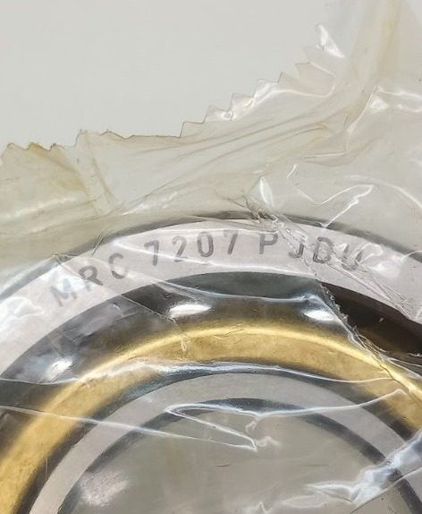 MRC 7207PJDU Angular Contact Ball Bearing 35X72X17mm 7207-PJDU