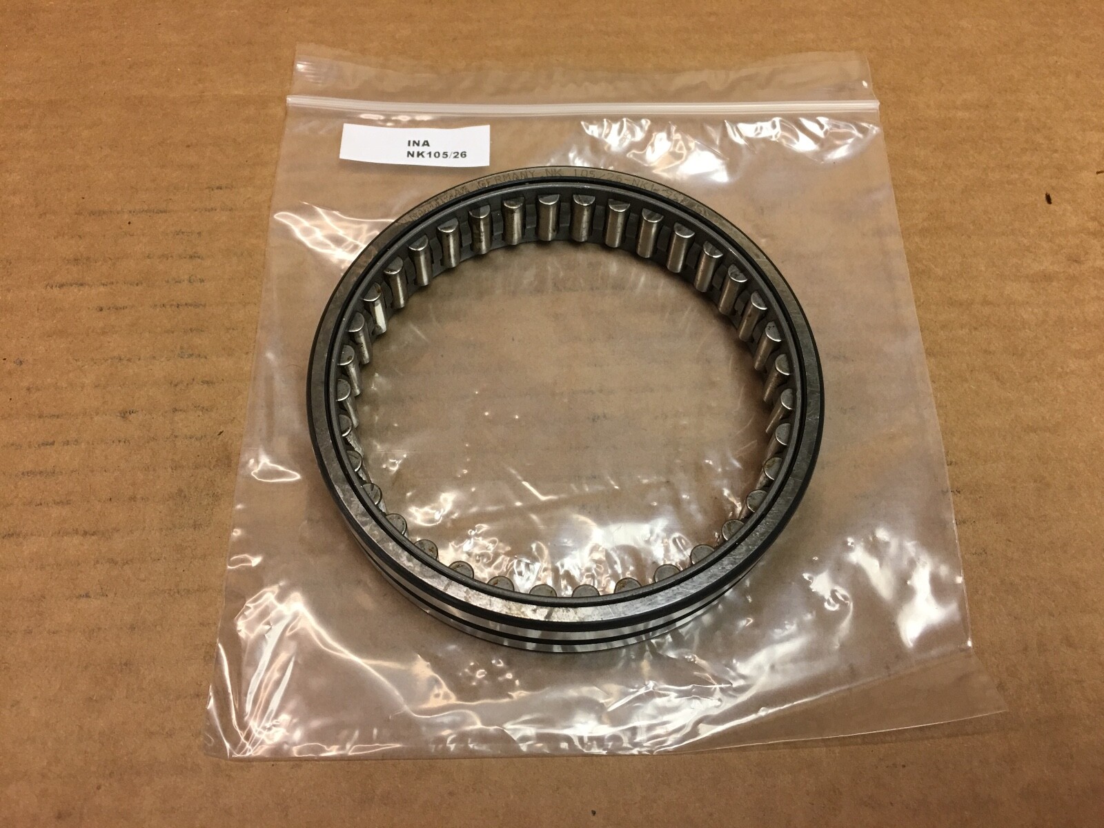 INA NK105/26 NEEDLE ROLLER BEARING 105x125x26 mm NK 105 / 26 NK105 – 26 Germany