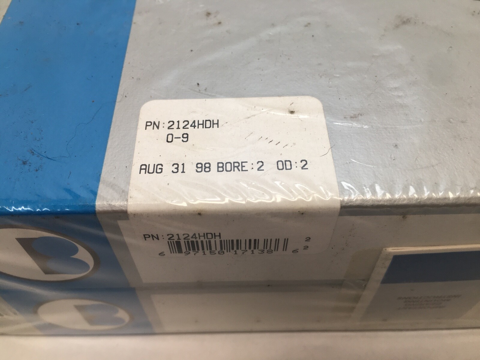 Barden 2124HDH Angular Bearing 120x180x28 mm 7124 2124-HDH USA Set