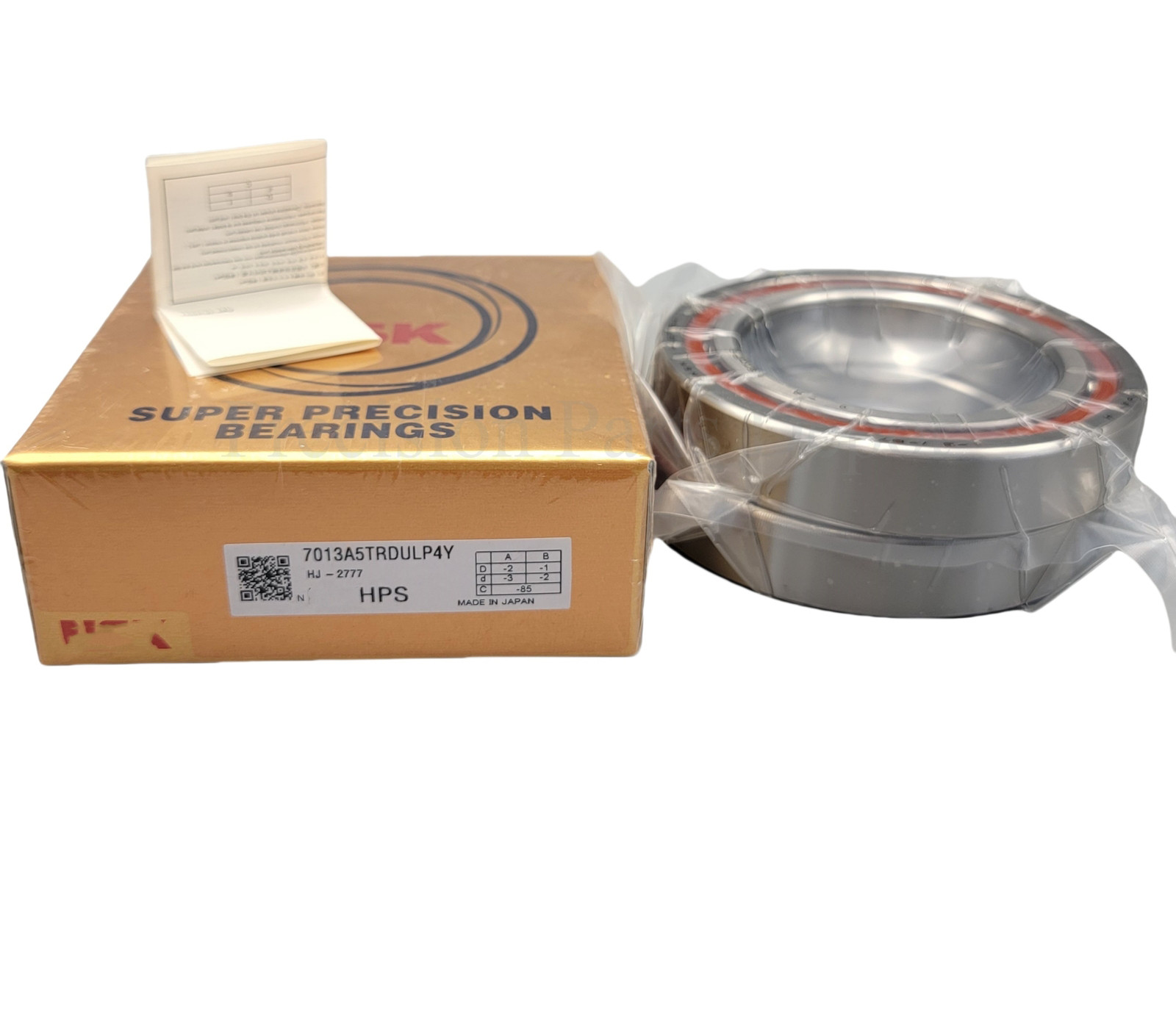 NSK 7013CTRDULP4Y Abec-7 Super Precision Spindle Bearings. ( Set of Two)