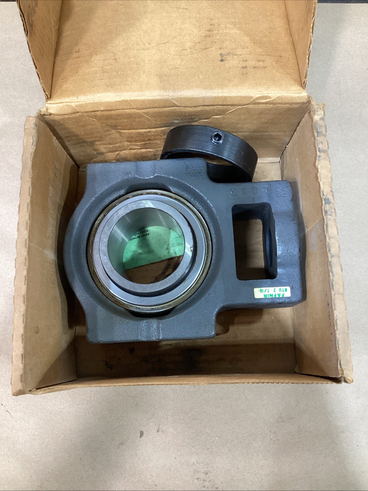 Fafnir RTU2 7/16 New Ball Bearing Take Up Bore
