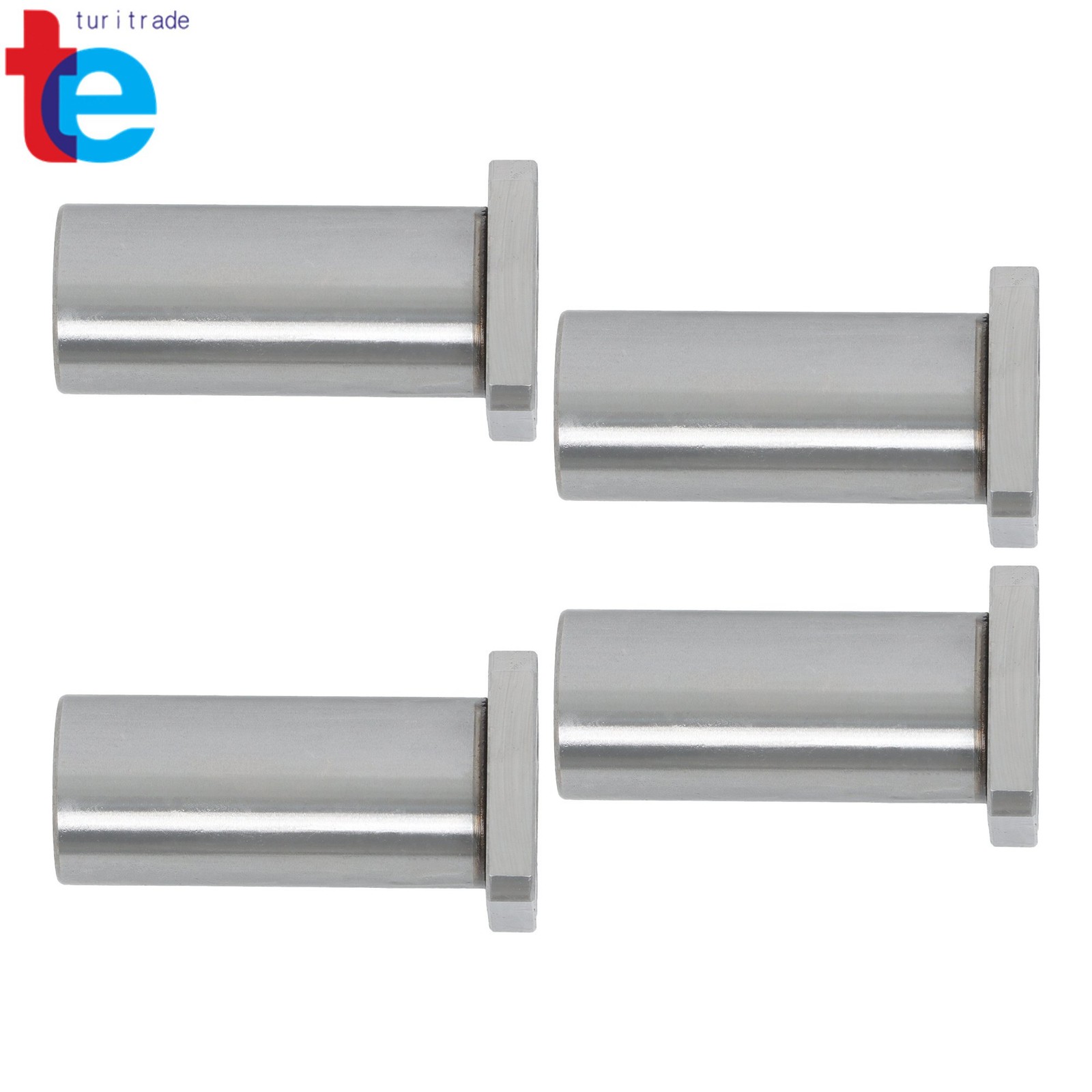 4 Pack Extra Long LMK20LUU Linear Bearings 4pcs 20mm Bore 32mm OD Steel Cage