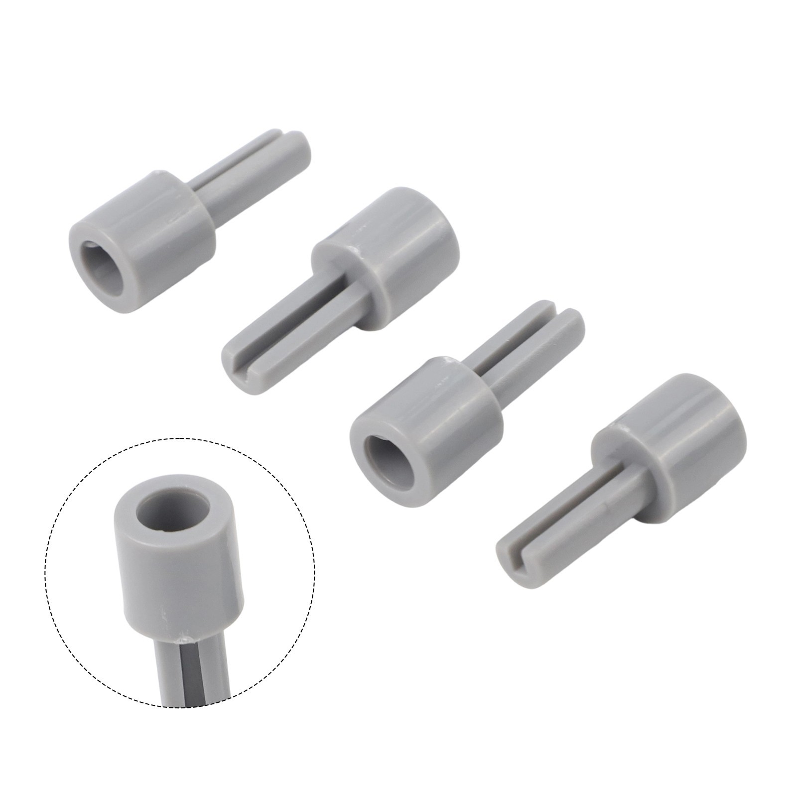 Mixer Potentiometer Knobs 4PCS Grey for Lengthening Shaft with 6mm Diameter