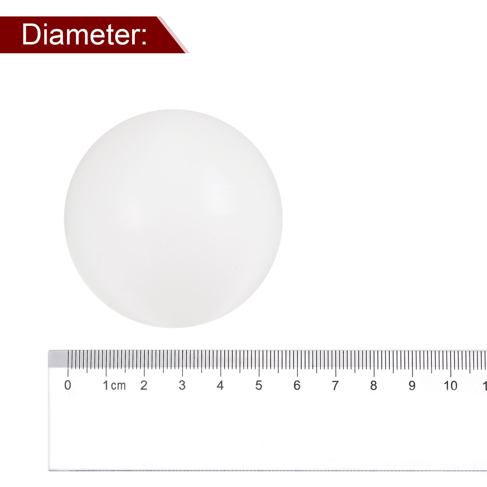 PA Nylon Solid Plastic Balls 57mm G3 Precision Bearing Ball