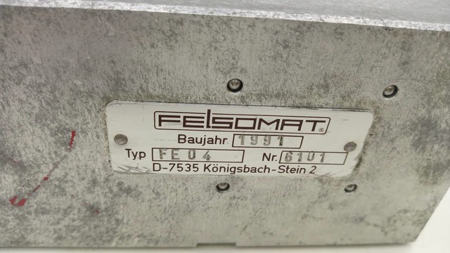 Felsomat 6101 FF04 Machine Component Housing Unit Year