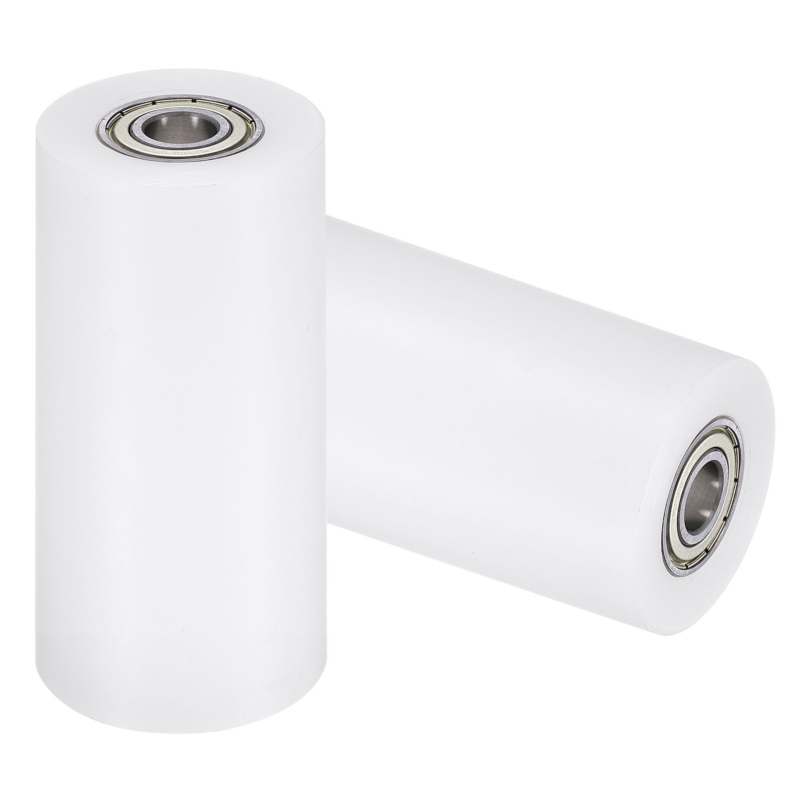 2Pcs Nylon Roller Wheel with Bearings, 19/32″x2-23/64″x4-23/32″ Nylon Pulley