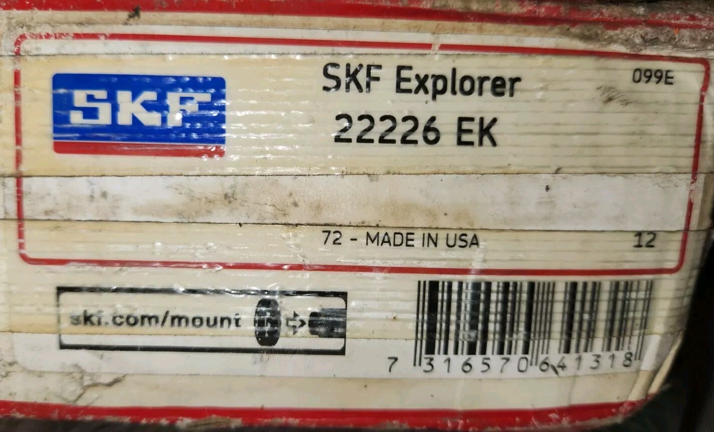 SKF Explorer 22226 EK Spherical Roller Bearing