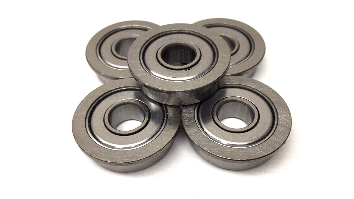 Bearing RF2280ZZ Flange Ball Bearing 8mmID 22mmOD 7mmW Double Shield (Pack Of 5)