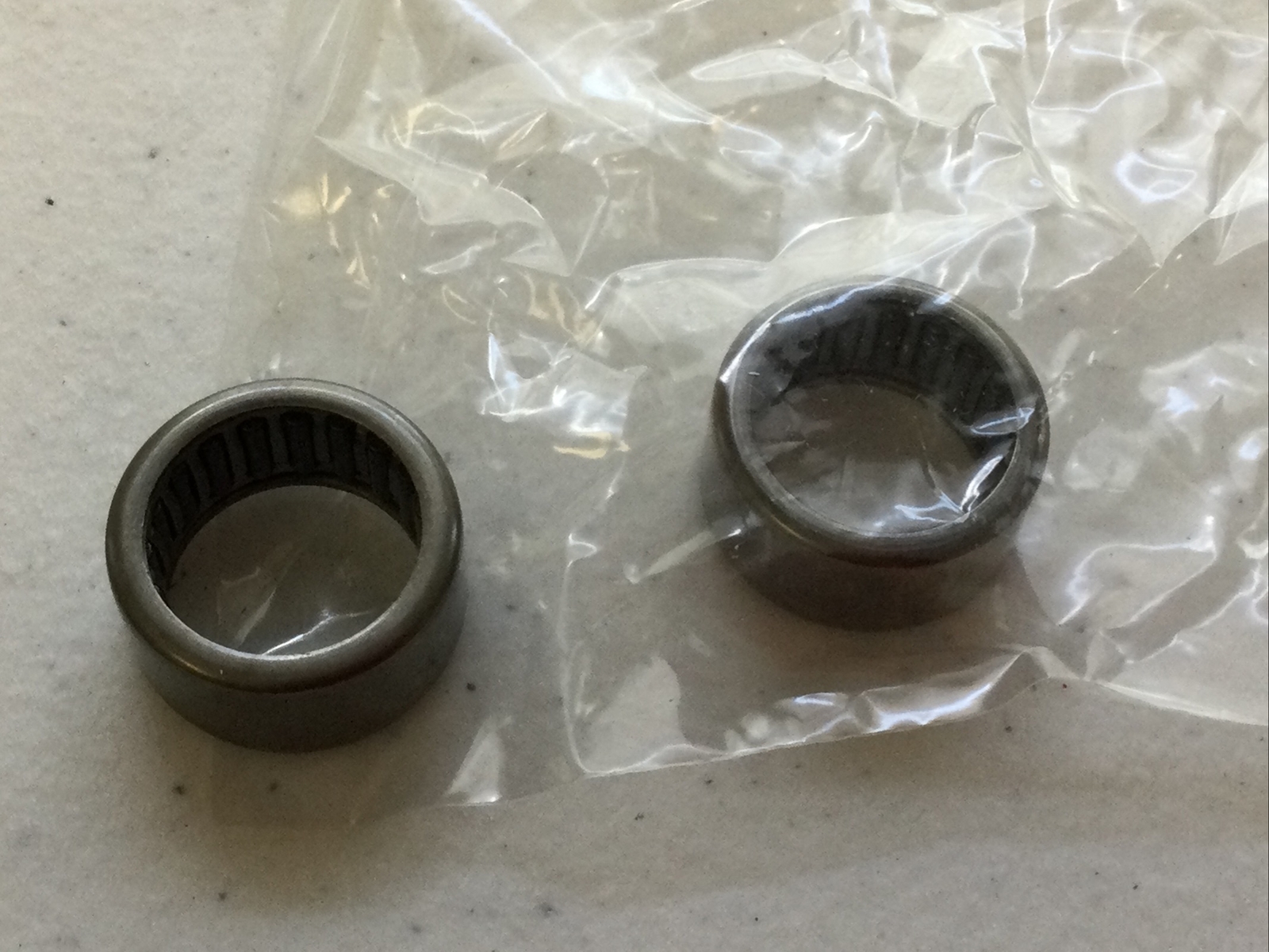 INA LOT OF 2 HK1712B NEEDLE BEARING 17x23x12MM, FREE SHIPPING