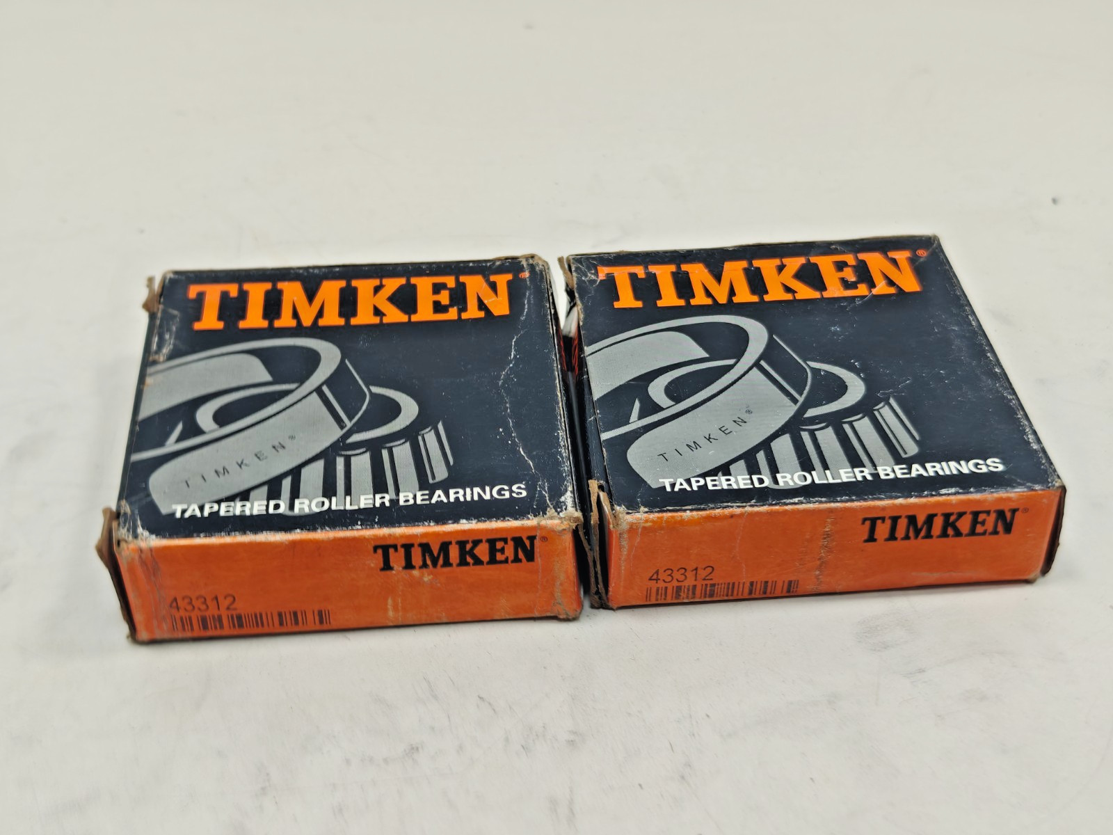 (2Pcs) 43312 Timken Tapered Roller Bearing Cup Only Timken 43312 USA LOT OF 2