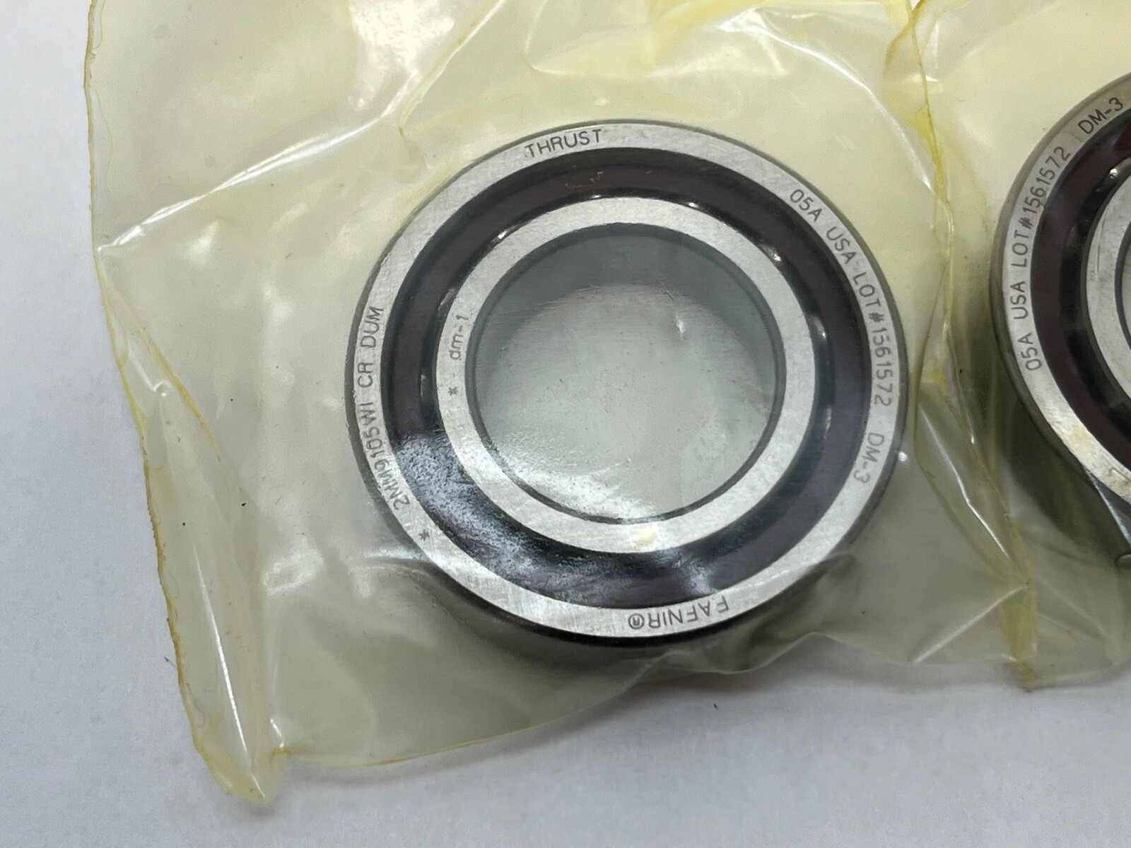 Fafnir 2MM9105WI-DUM Bearing 25x47x12 mm 7005-C 2MM-9105-WI-CR-DUM USA 2 Pcs