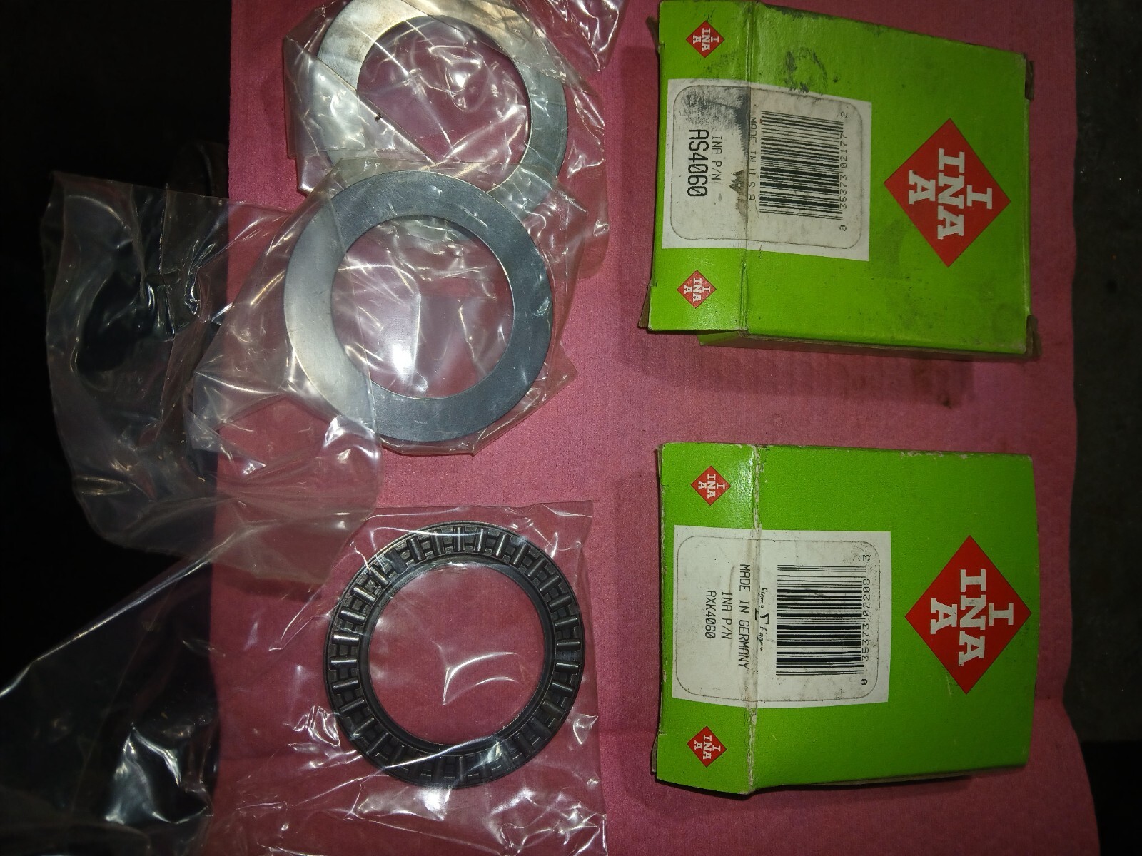 INA AXK4060 WITH AS4060 THRUST WASHERS(2)