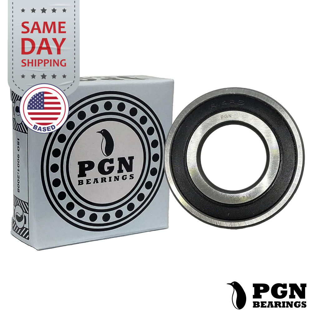(2) R14-2RS Premium Rubber Seal Ball Bearing C3, 7/8″x1-7/8″x1/2″, R14rs