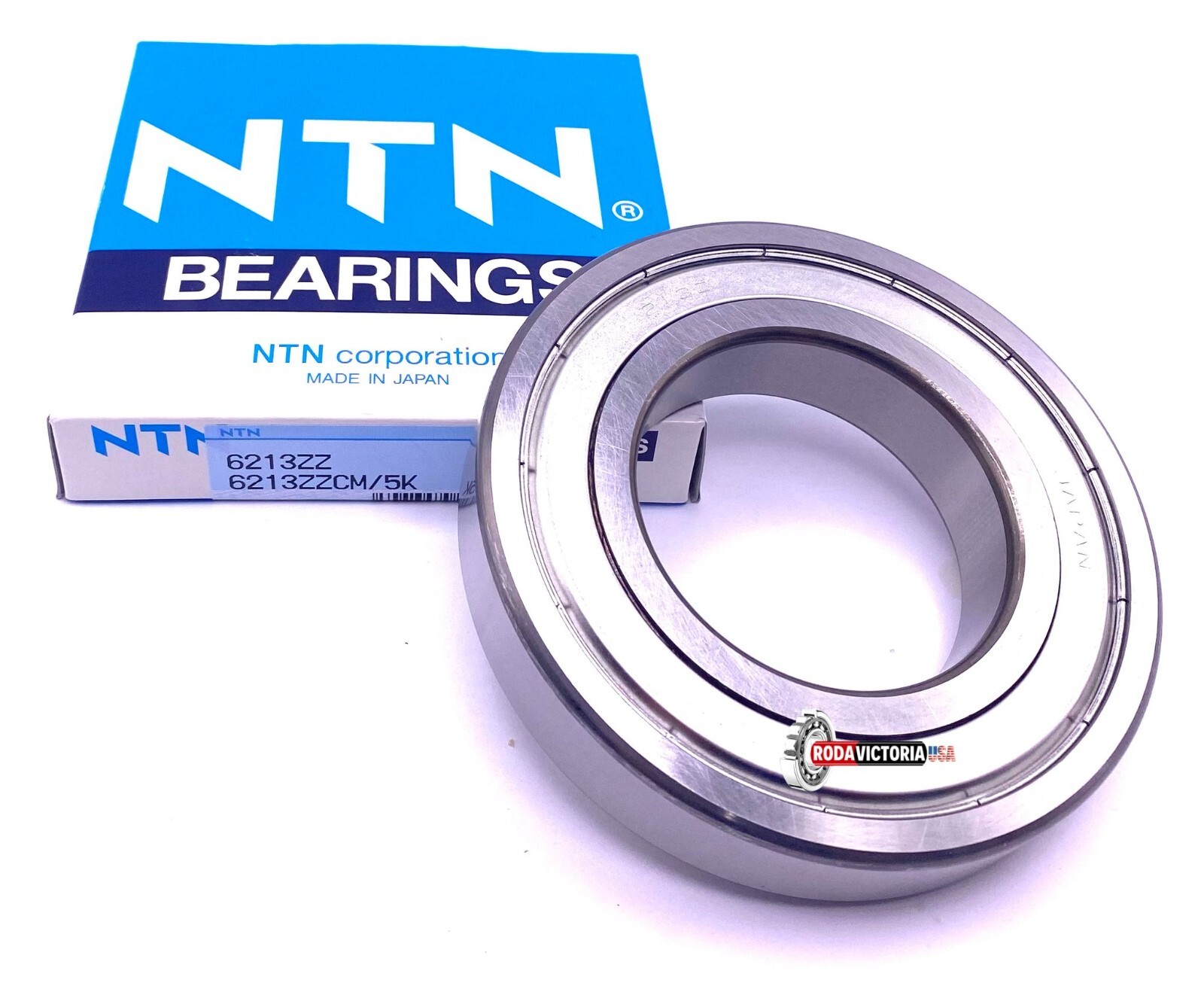 NTN Japan 6213 ZZ Deep Groove Ball Bearing, Metal Shielded 65x120x23 mm