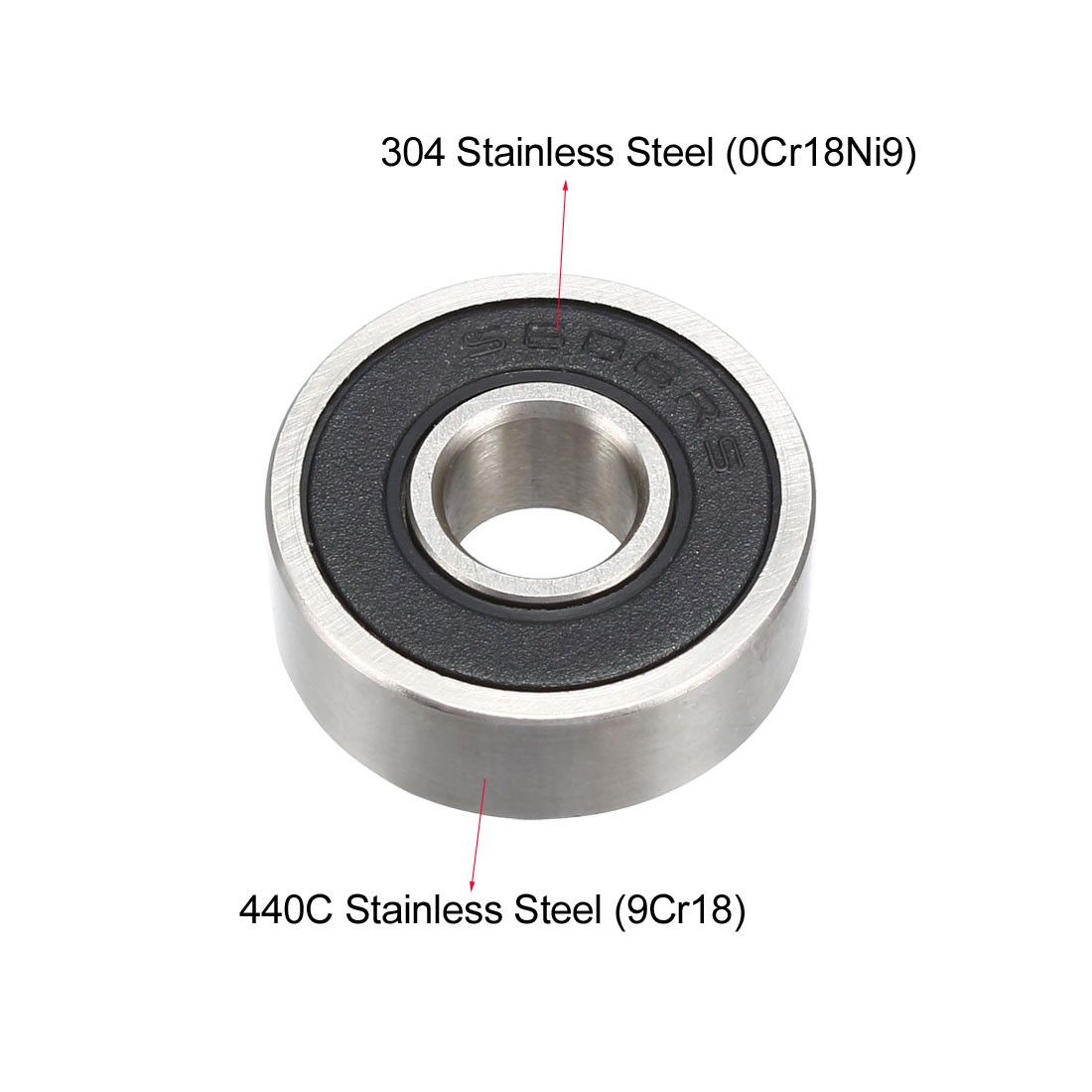 S603ZZ S605ZZ Stainless Steel Ball Bearing S606ZZ S607ZZ S608ZZ S606-2R