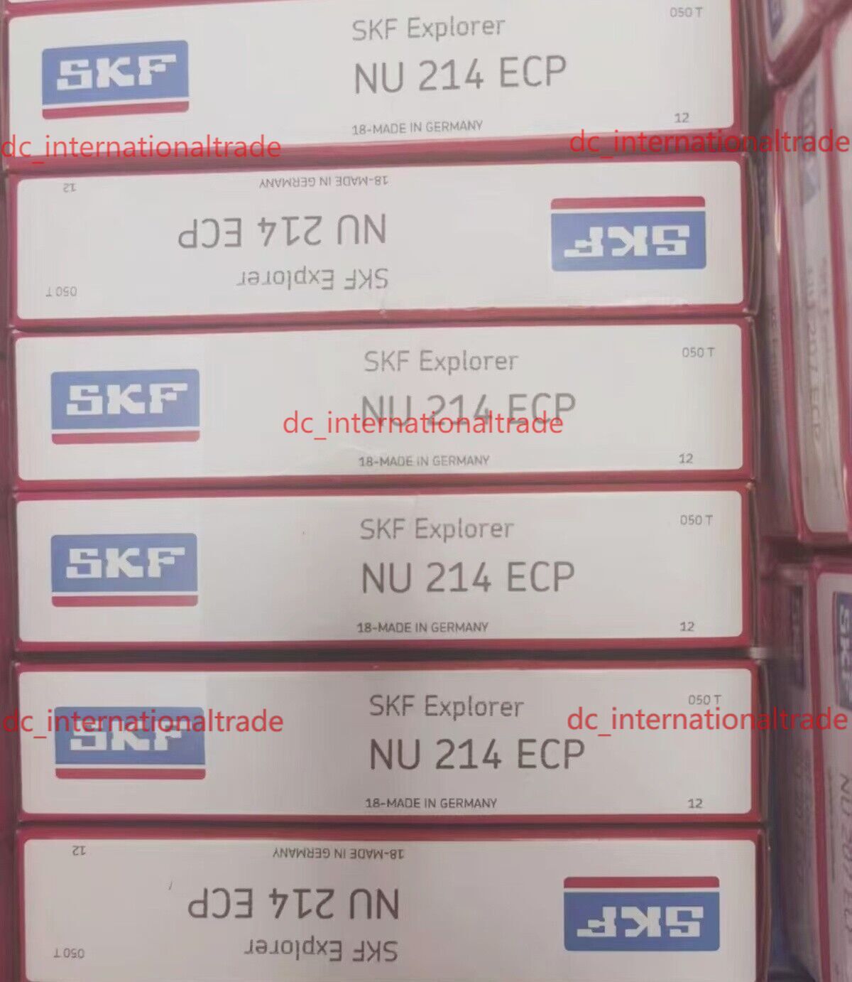 New SKF NU 214 ECP Cylindrical Roller Bearing 1PCS Fast Shipping
