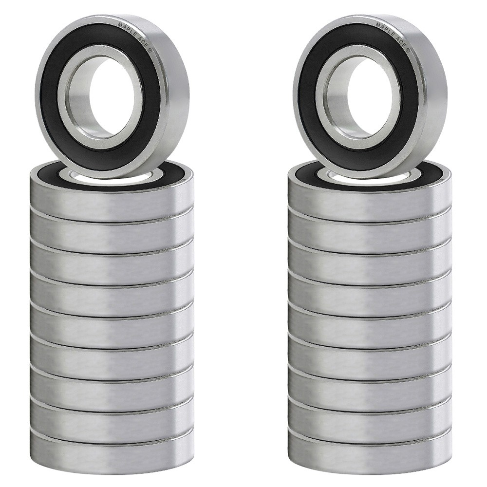 6305-2RS Ball Bearing 25x62x17mm 6305 2RS Rubber Sealed (Qty 20)