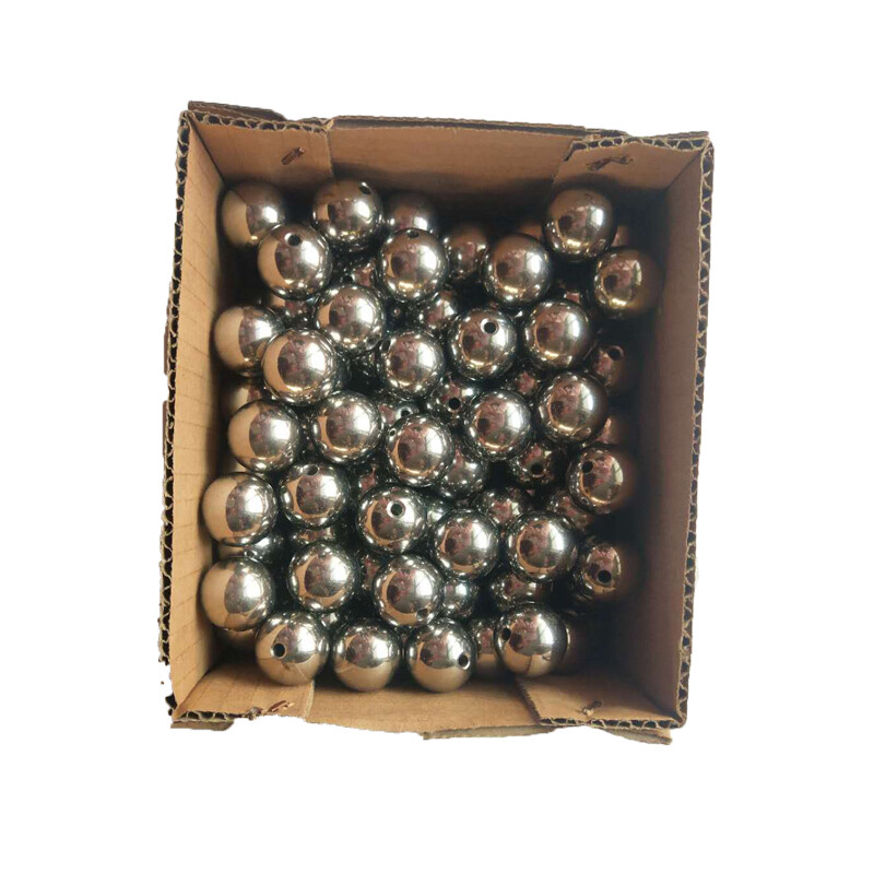 Ø 2mm-60mm Stainless Steel Ball Bearing Round Ball With Through Hole Unthreaded