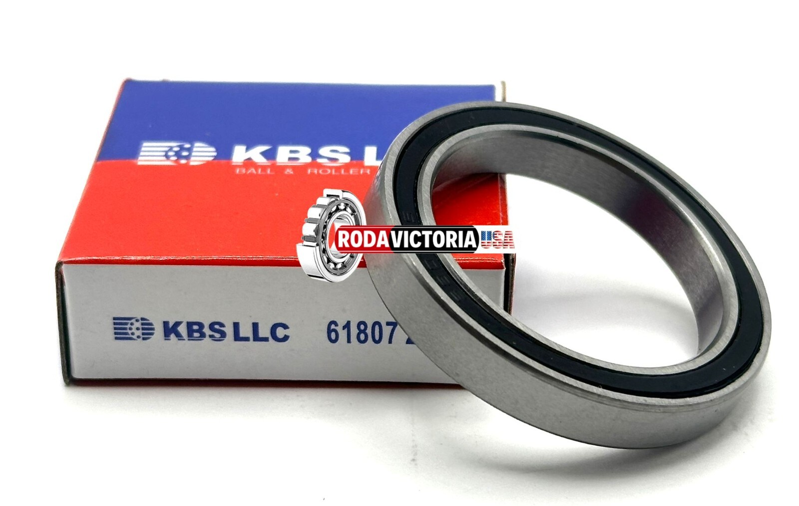KBS 61807 ZZ DEEP GROOVE BALL BEARING, METAL SHIELDED 35x47x7mm