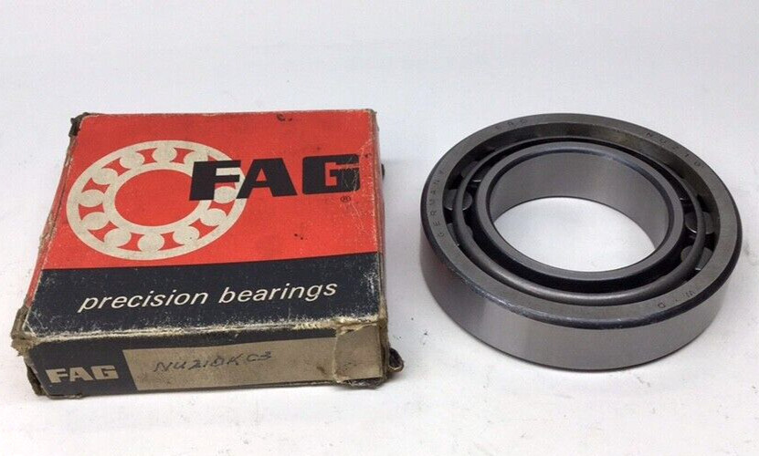 FAG NU210KC3 Cylindrical Roller Bearing 50mm ID X 90mm OD X 20mm W NU-210-KC3