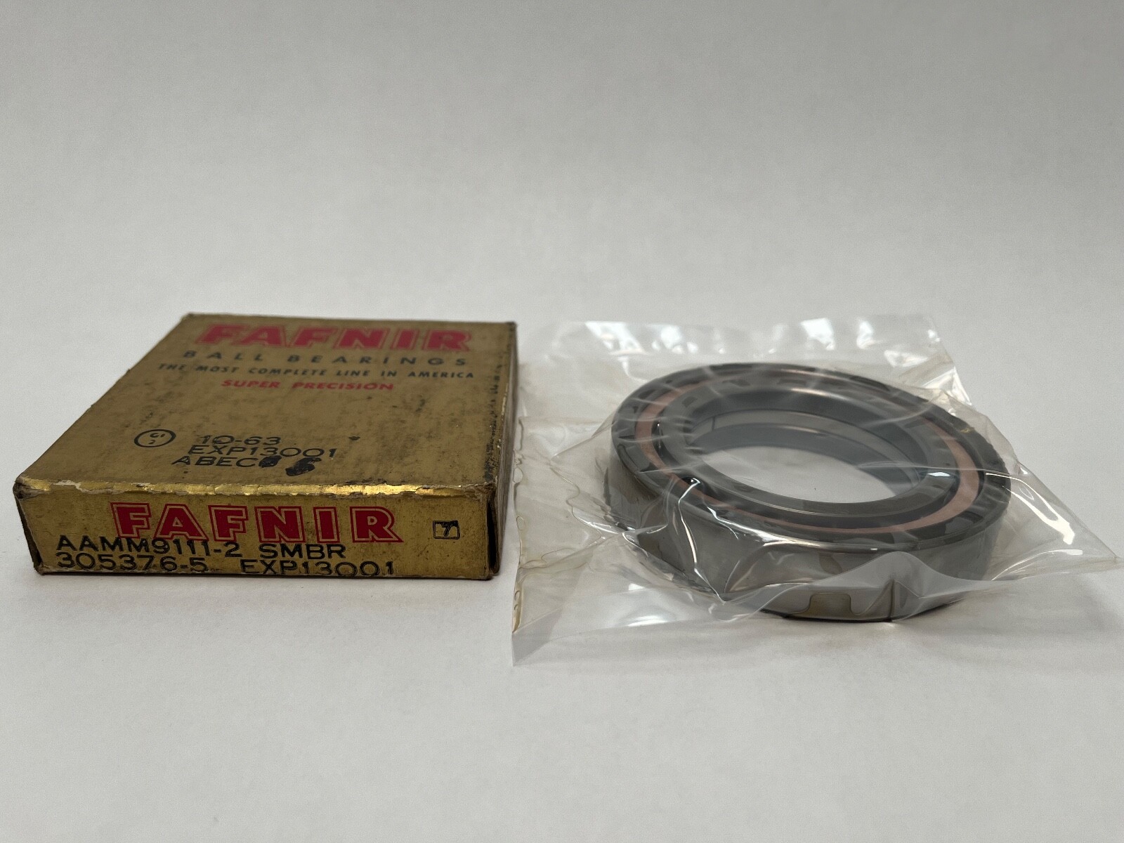Fafnir AAMM9111-2SMBR Bearing 55x90x18 mm 6011-P4 AA-MM-9111-2-SMBR 305376-5 USA