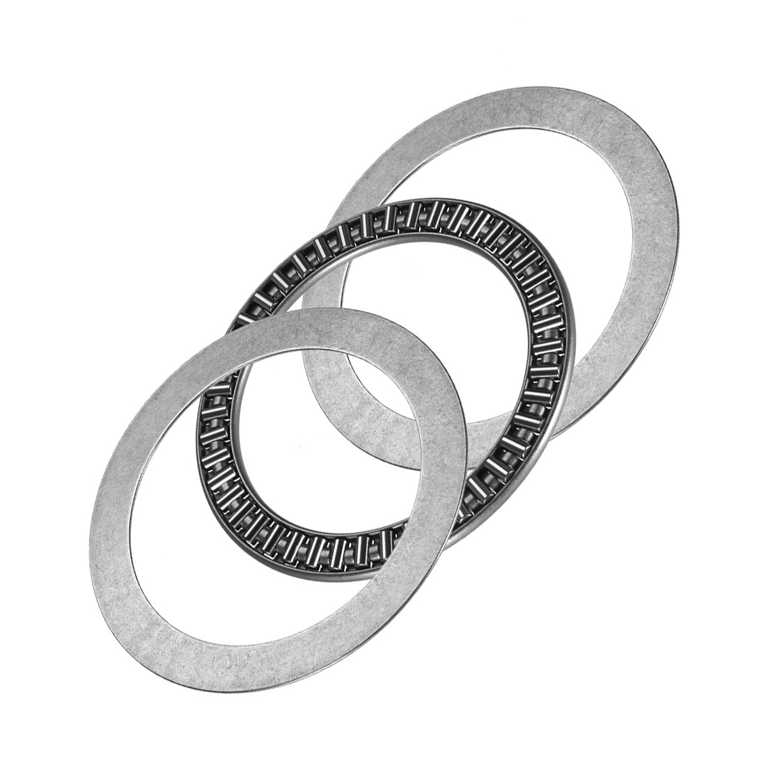AXK80105 Needle Roller Thrust Bearings 80x105x4mm with 2 Washers Chrome Steel