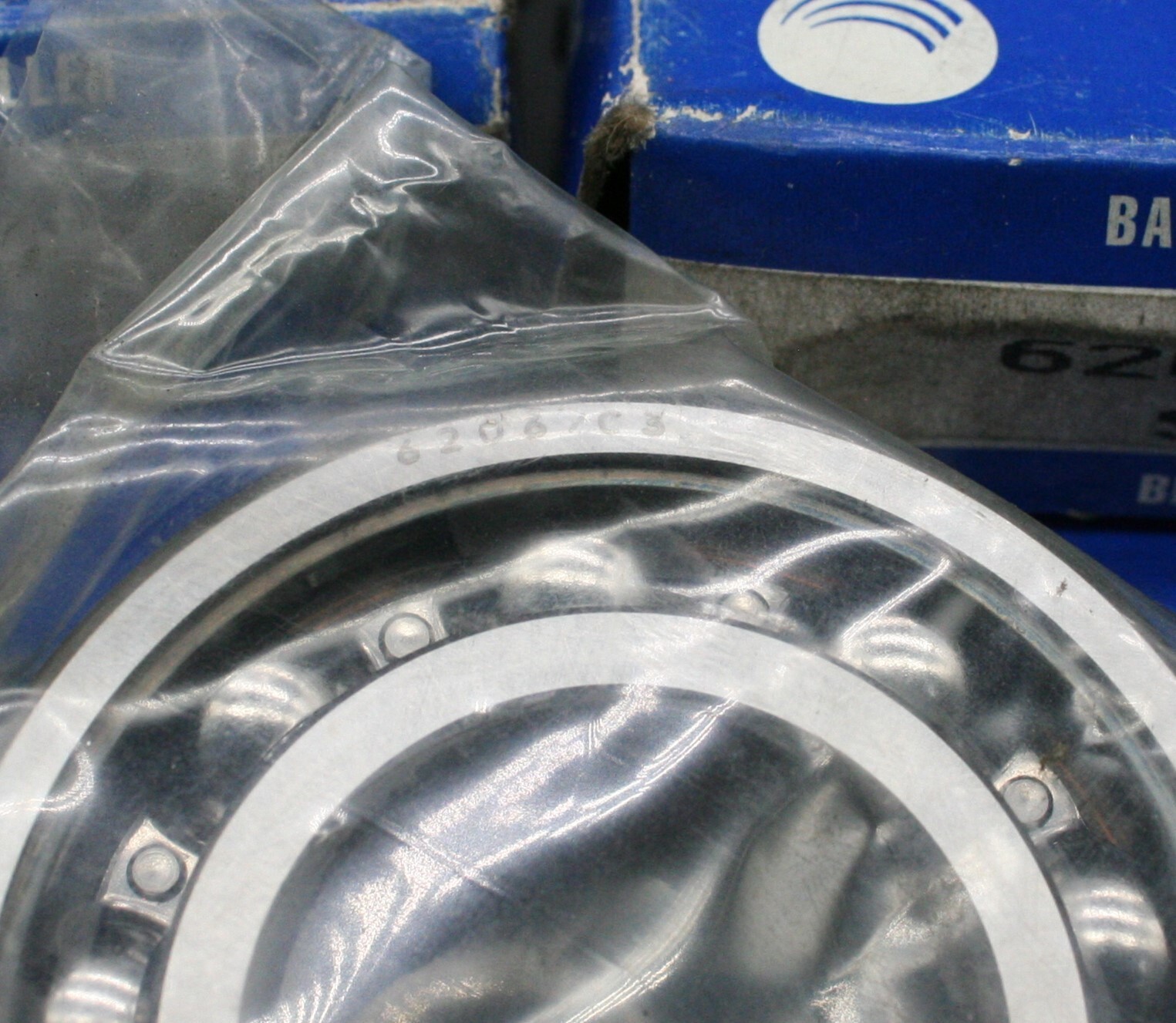 Four (4) SKF 6206/C3 Radial Deep Groove Bearing 30 MM ID USA NEW