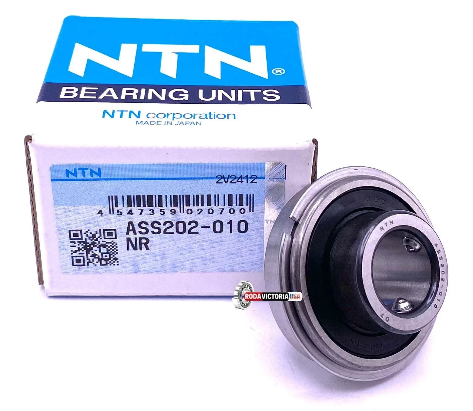 NTN ASS202-010 NR Insert Ball Bearing + Snap Ring 15.875x40x12 mm