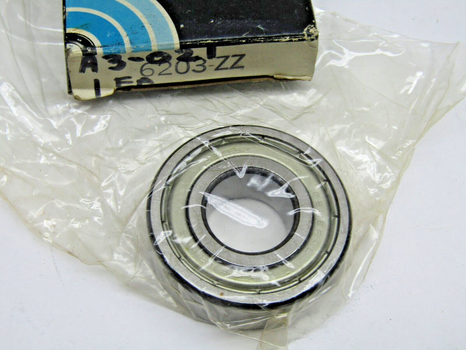General Bearing 6203-ZZ 17mm X 40mm X 12 mm Metal Shielded Bearing