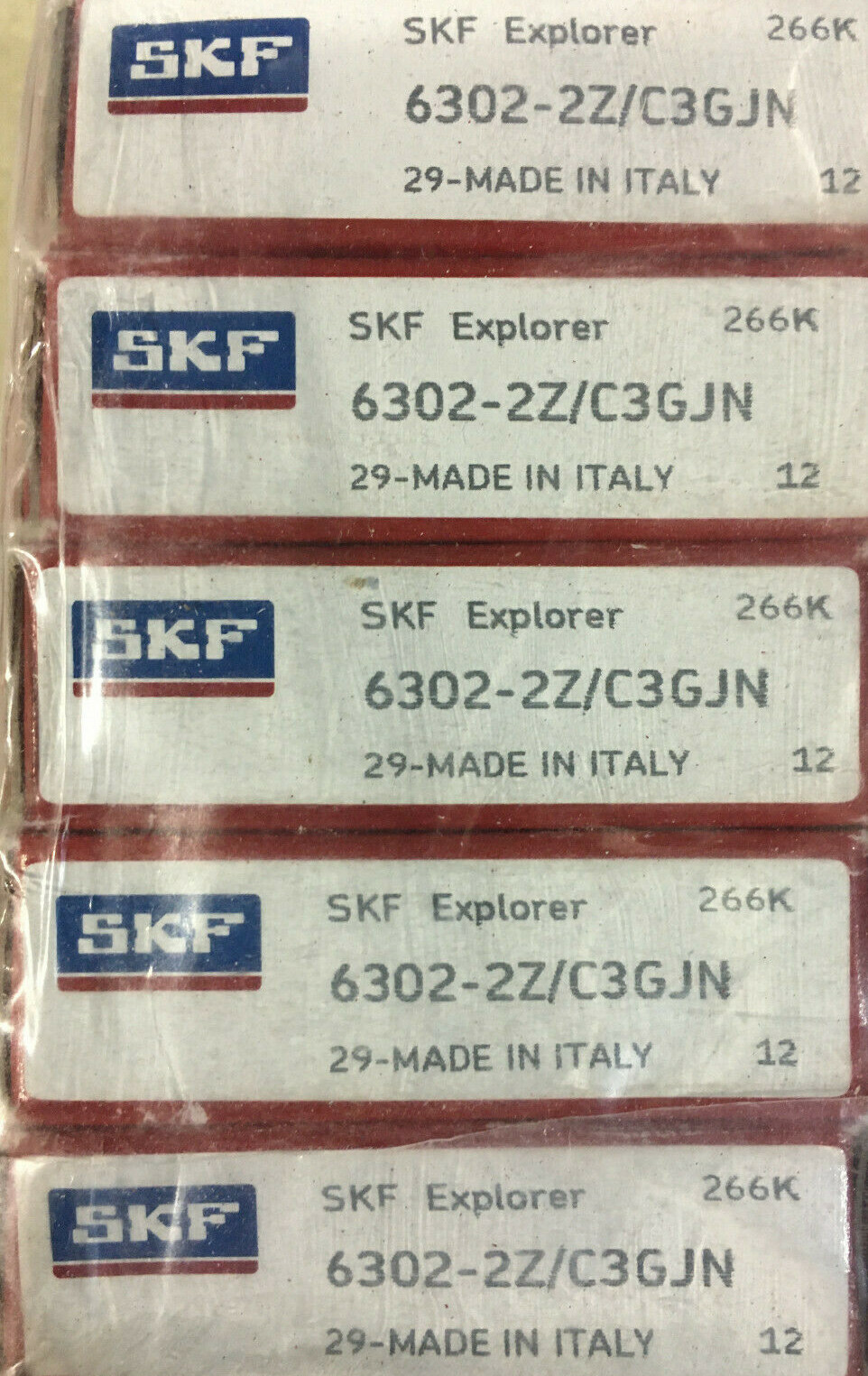 SKF EXPLORER 6302-2Z/C3GJN BEARINGS SHIELDED 15MM X 42MM X 13MM