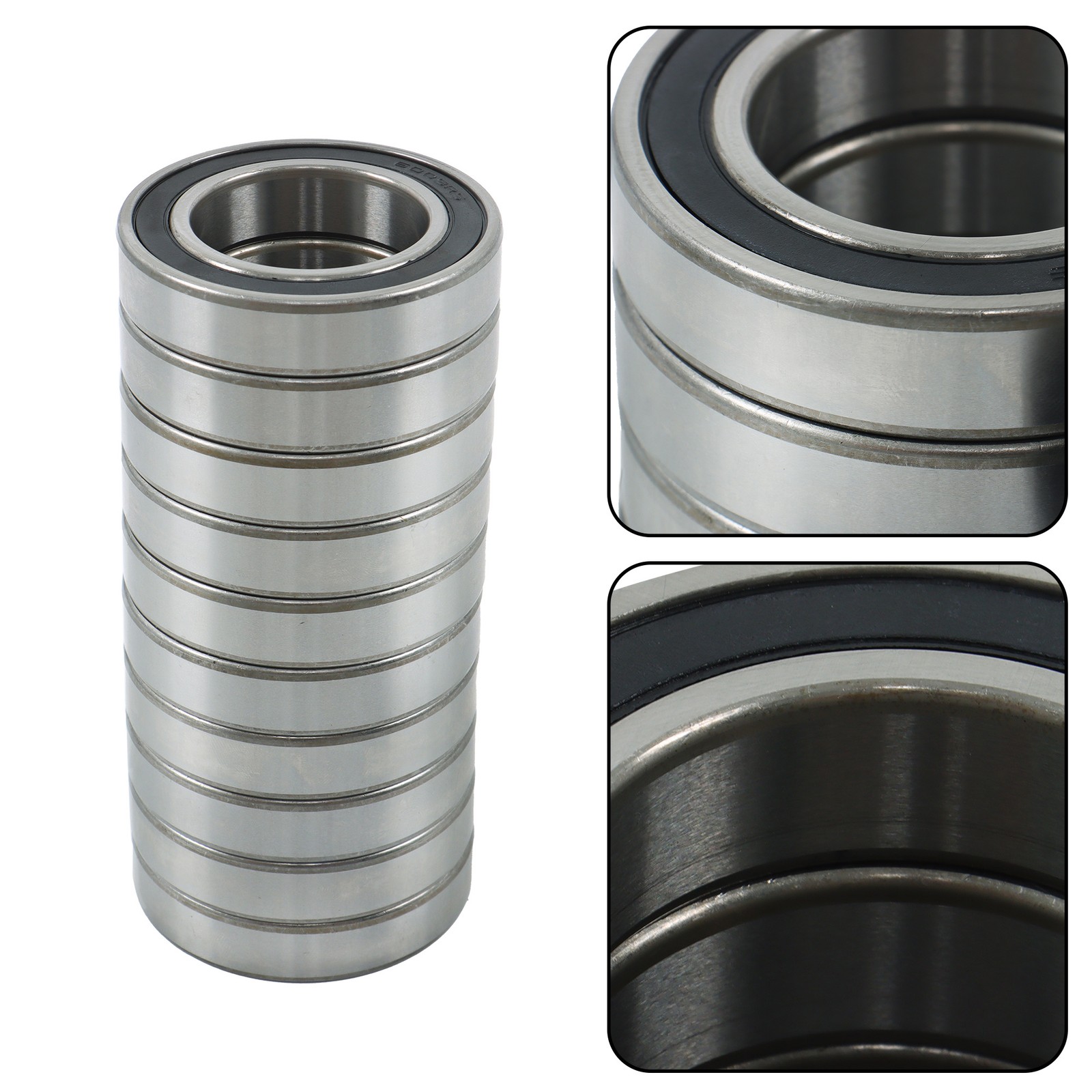 6009-2RS Deep Groove Bearings 10 Pack 45x75x16mm Pre-Lubed Sealed