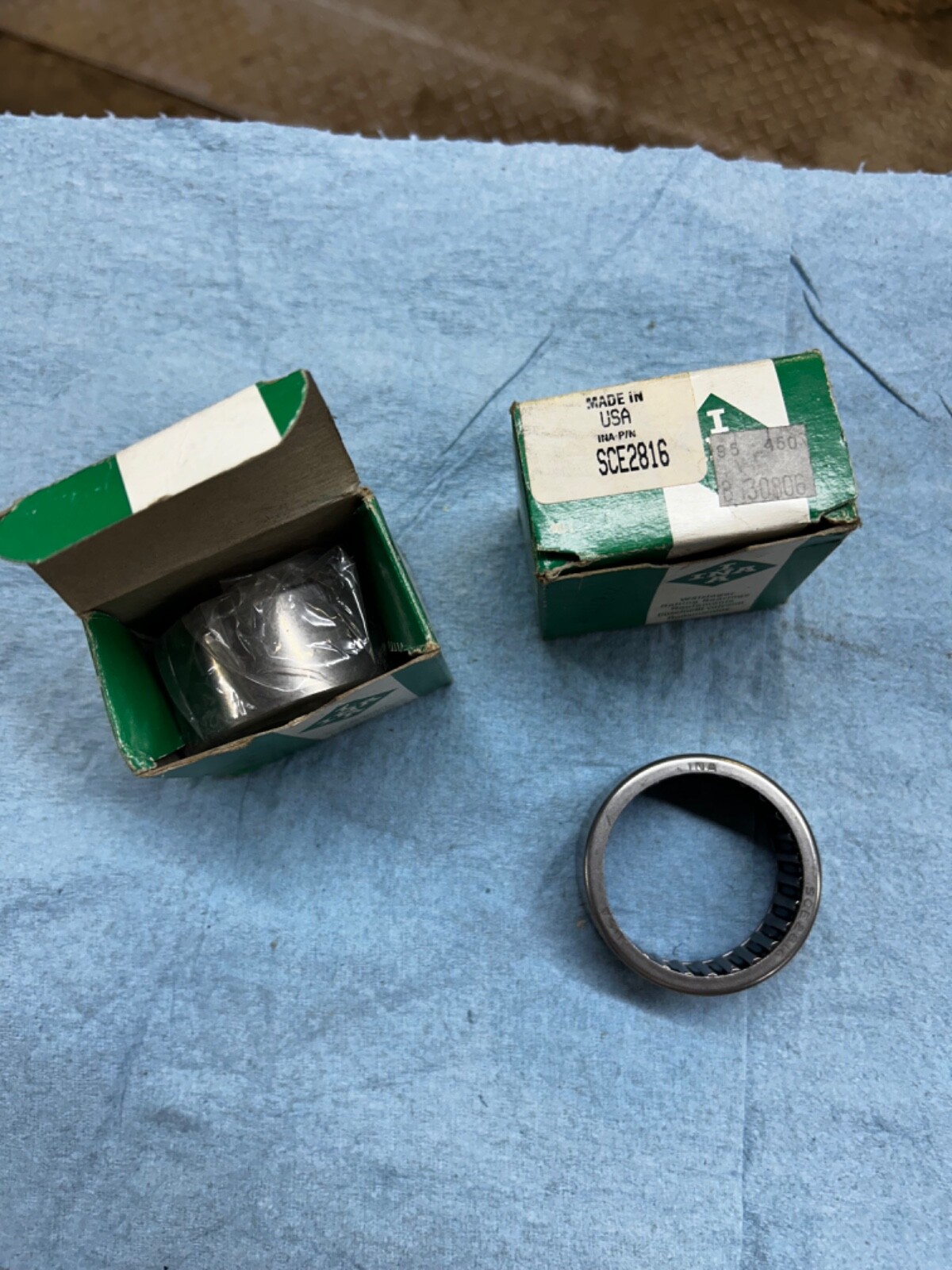 Lot of 2 INA SCE2816 Drawn Cup Needle Roller Bearing 1.750″ x 2.125″ x 1.000″