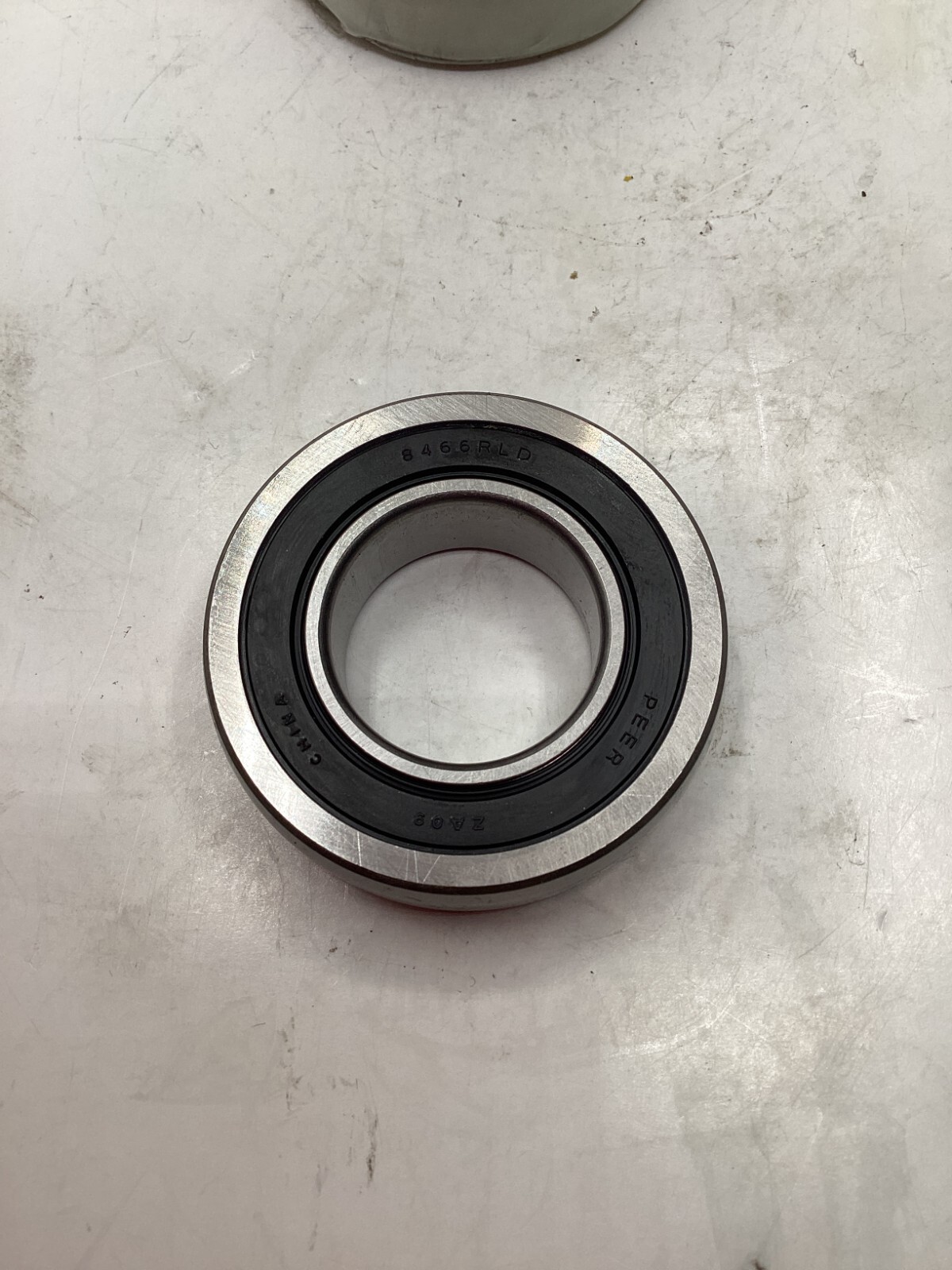 Pack of 10 Peer 8466RLD, ZA09 Radial Ball Bearings Black Silver