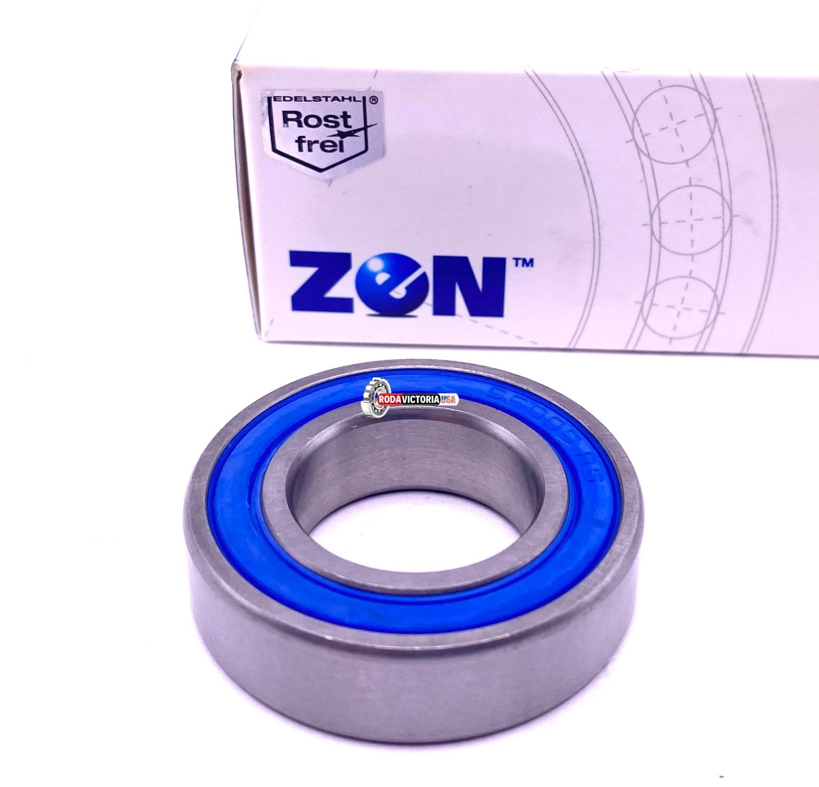 ZEN S6008 2RS Stainless Steel Ball Bearing Rubber Sealed W6008 2RS 40x68x15 mm