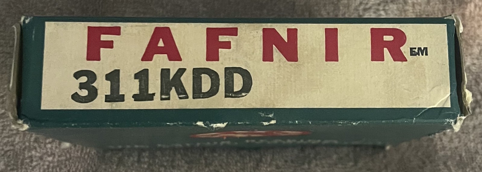 New Old Stock Fafnir 311KDD Deep Groove Bearing, 55MM ID, 120MM OD, 29MM Width
