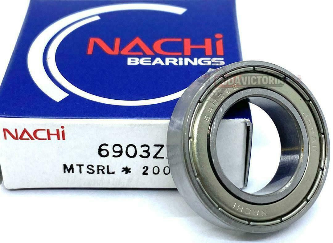 NACHI MADE IN JAPAN 6903 ZZ Deep Groove Ball Bearings 17x30x7mm SAME DAY SHIPPIN