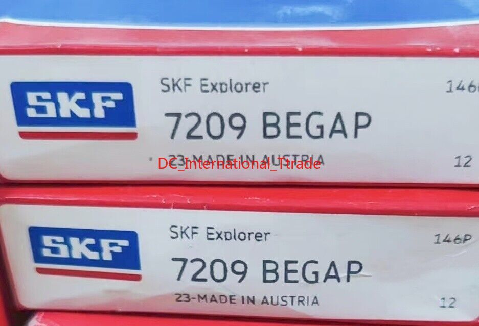 NEW SKF 7209 BEGAP single row angular contact ball bearing 1PCS #NN