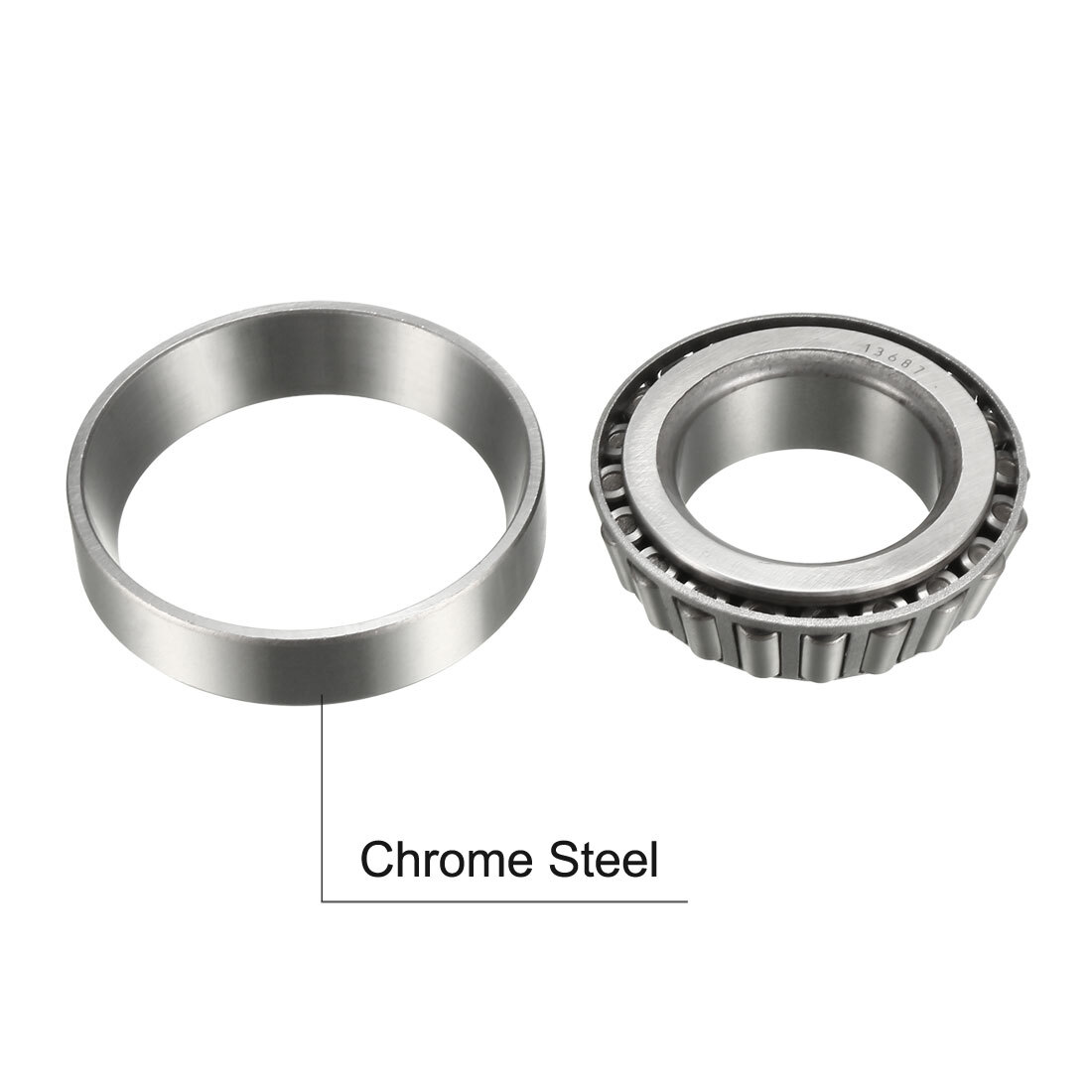 13687/13621 Tapered Roller Bearing Cone and Cup Set 1.5″ Bore 2.717″ O.D.