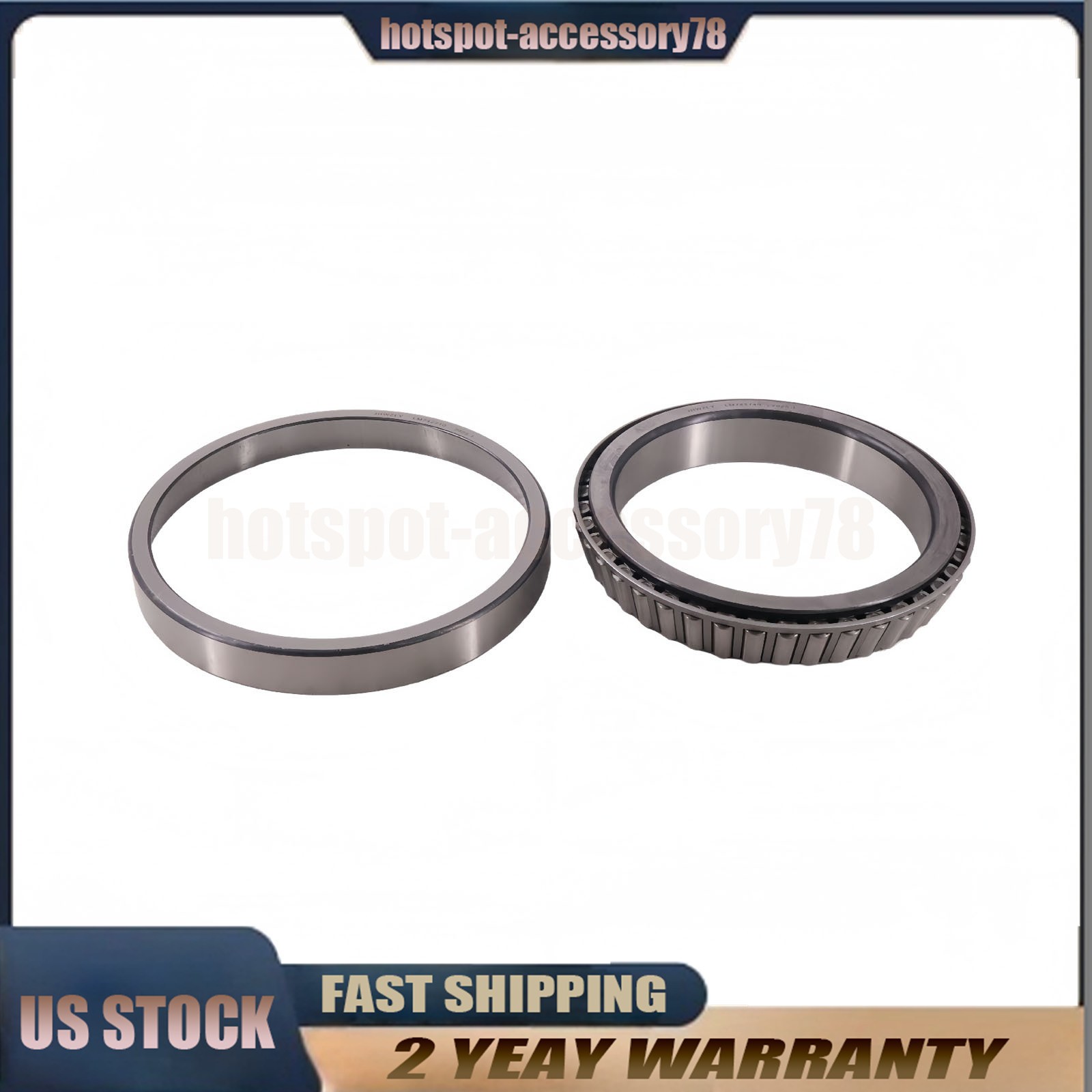 Tapered Bearing LM742749 LM742710 Set For Wheel Hub Cup and Cone New