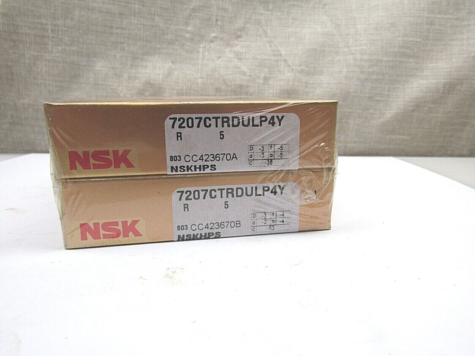 7207CTRDULP4Y NSK Super Precision Free Shipping & Return Metal