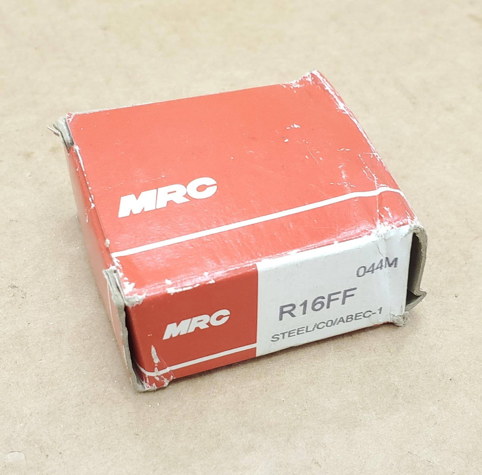 MRC R16FF Ball Roller Bearing Double Metal Shield 1″ ID x 2″ OD x ½” Wide – NEW