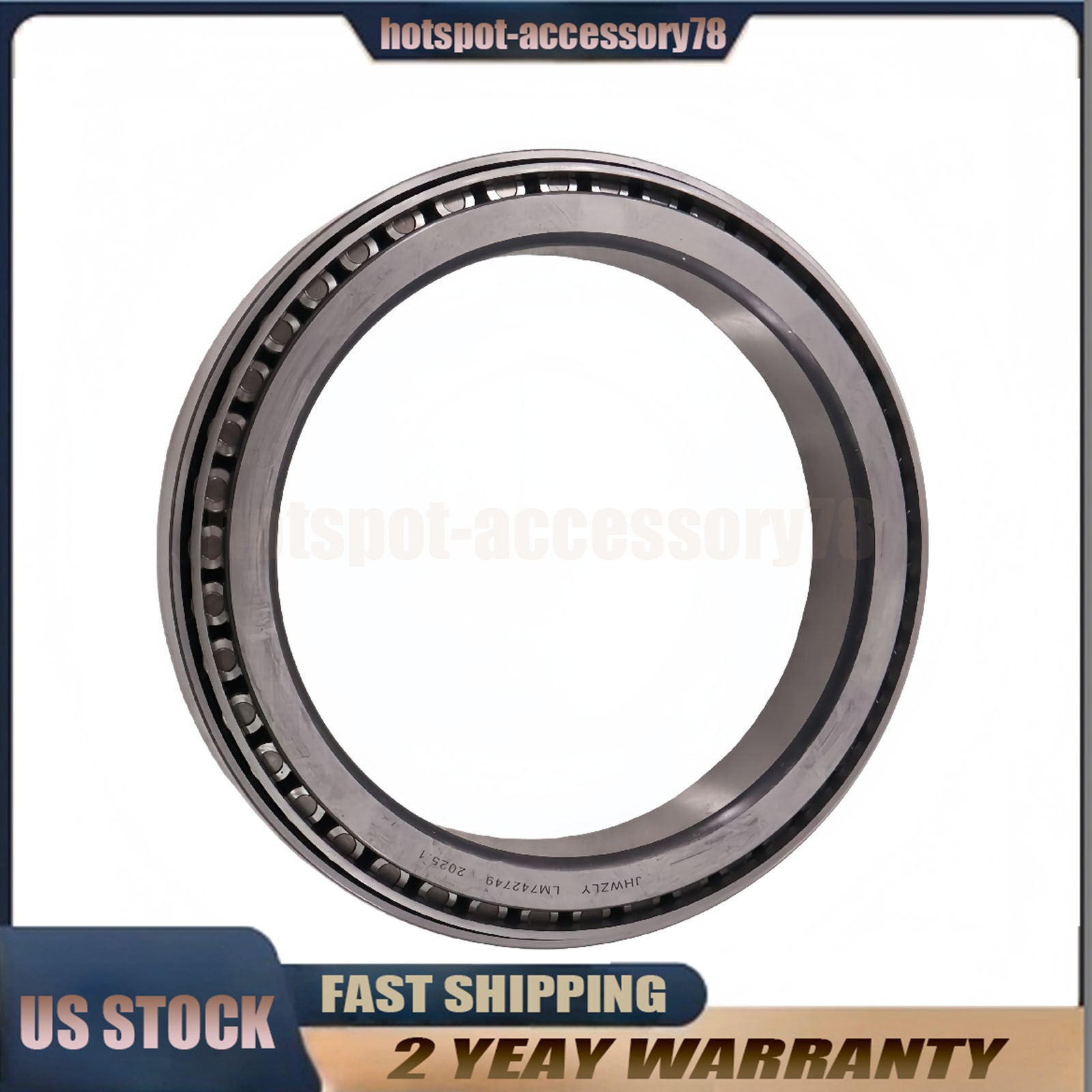 Tapered Bearing LM742749 LM742710 Set For Wheel Hub Cup and Cone New