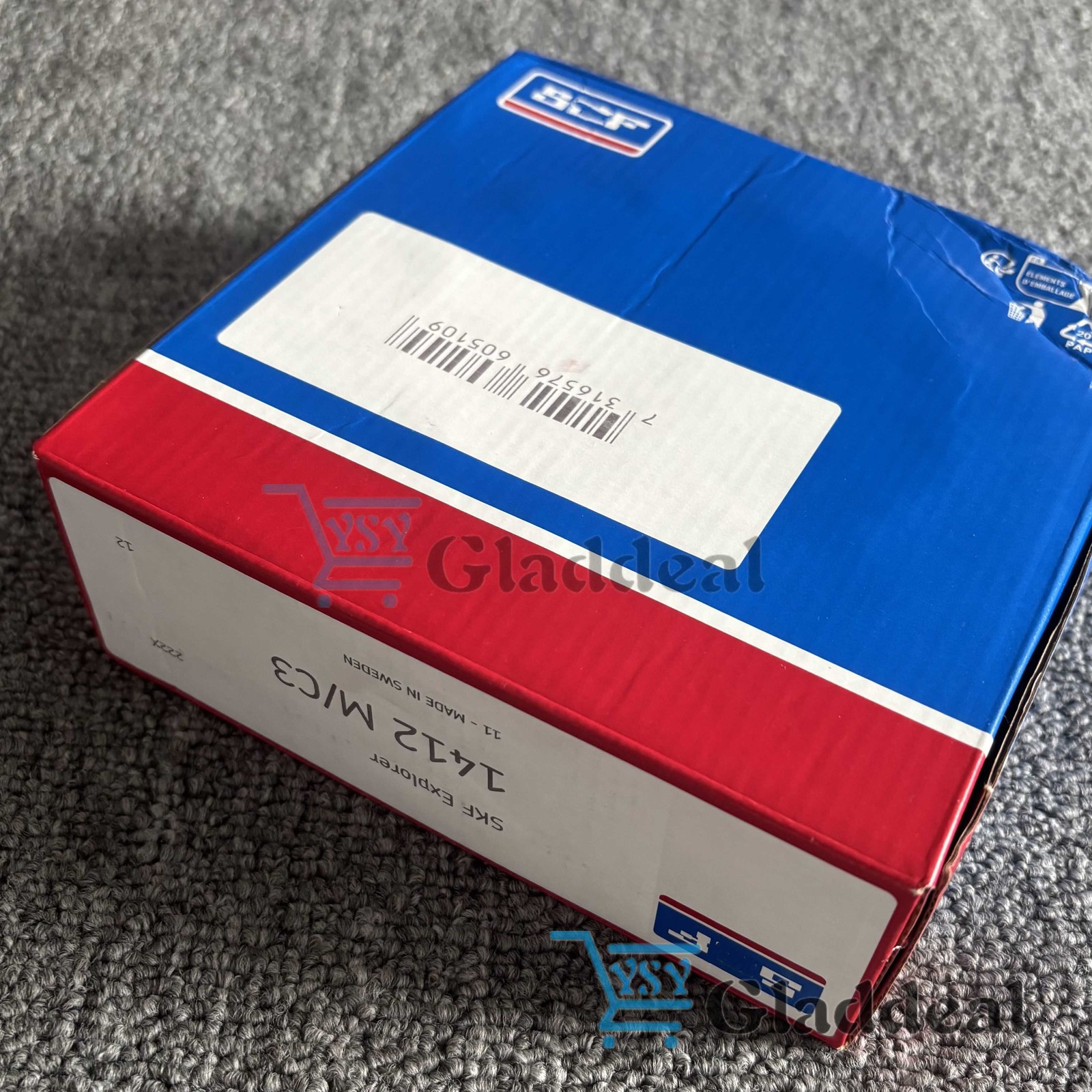Double Row Self Aligning Ball Bearing For SKF 1412 M/C3 60x150x42