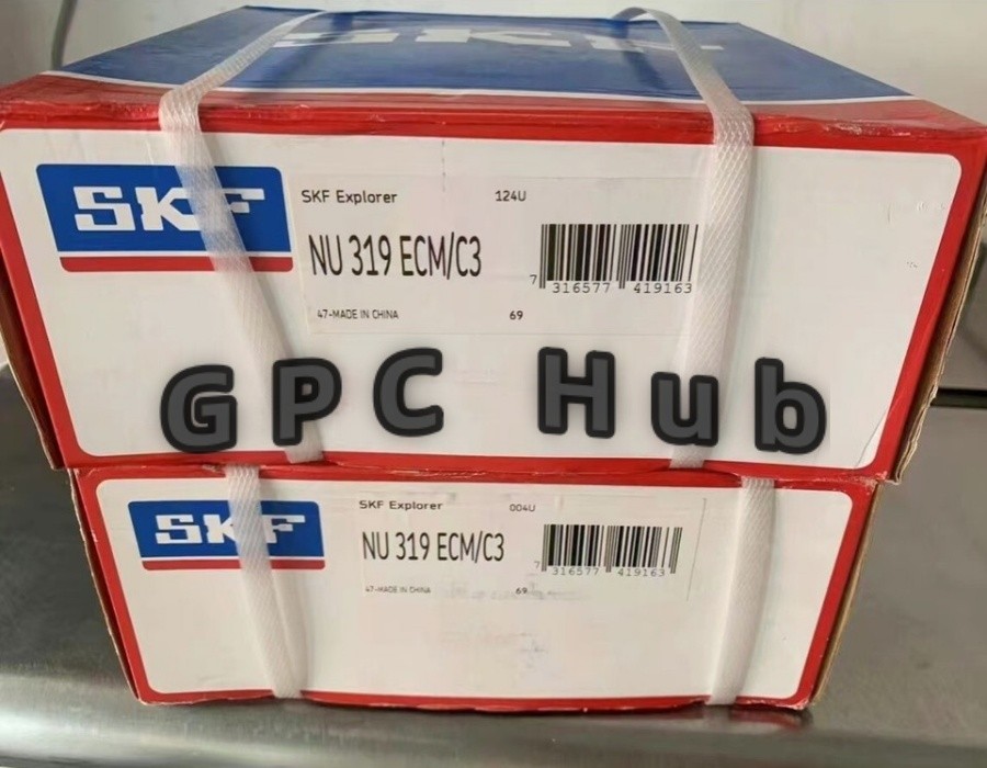 1PC NEW SKF NU 319 ECM/C3 single row cylindrical roller bearing Fast Shipping