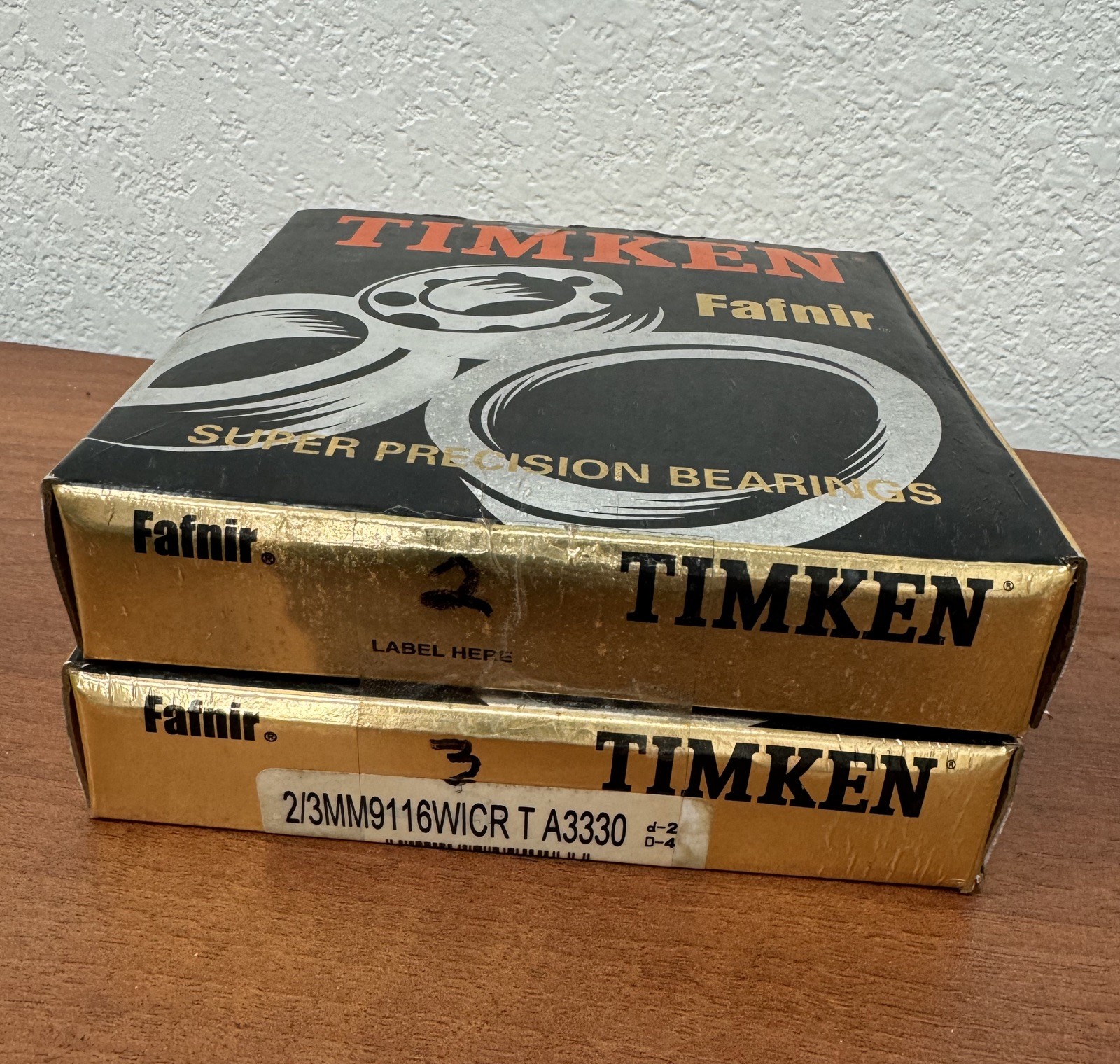 Machine Bearings – Timken Fafnir 2/3MM9116WICR T A3330 Bearing 2 Pcs set